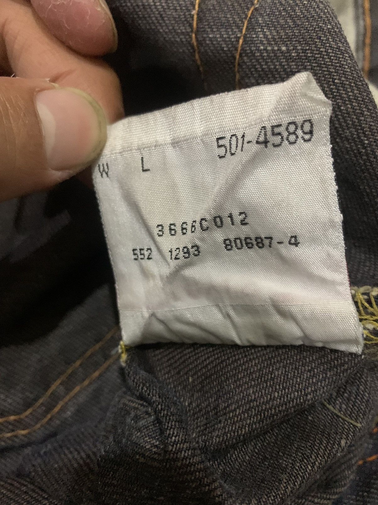 Levi's × Levi's Vintage Clothing Vintage 80s Levis 501 ButtonFly Dark Wash Jeans Size US 31 - 15 Thumbnail