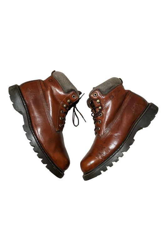 image of Caterpillar x Vintage Cat Walking Machines Work Boots in Brown, Men's (Size 11)