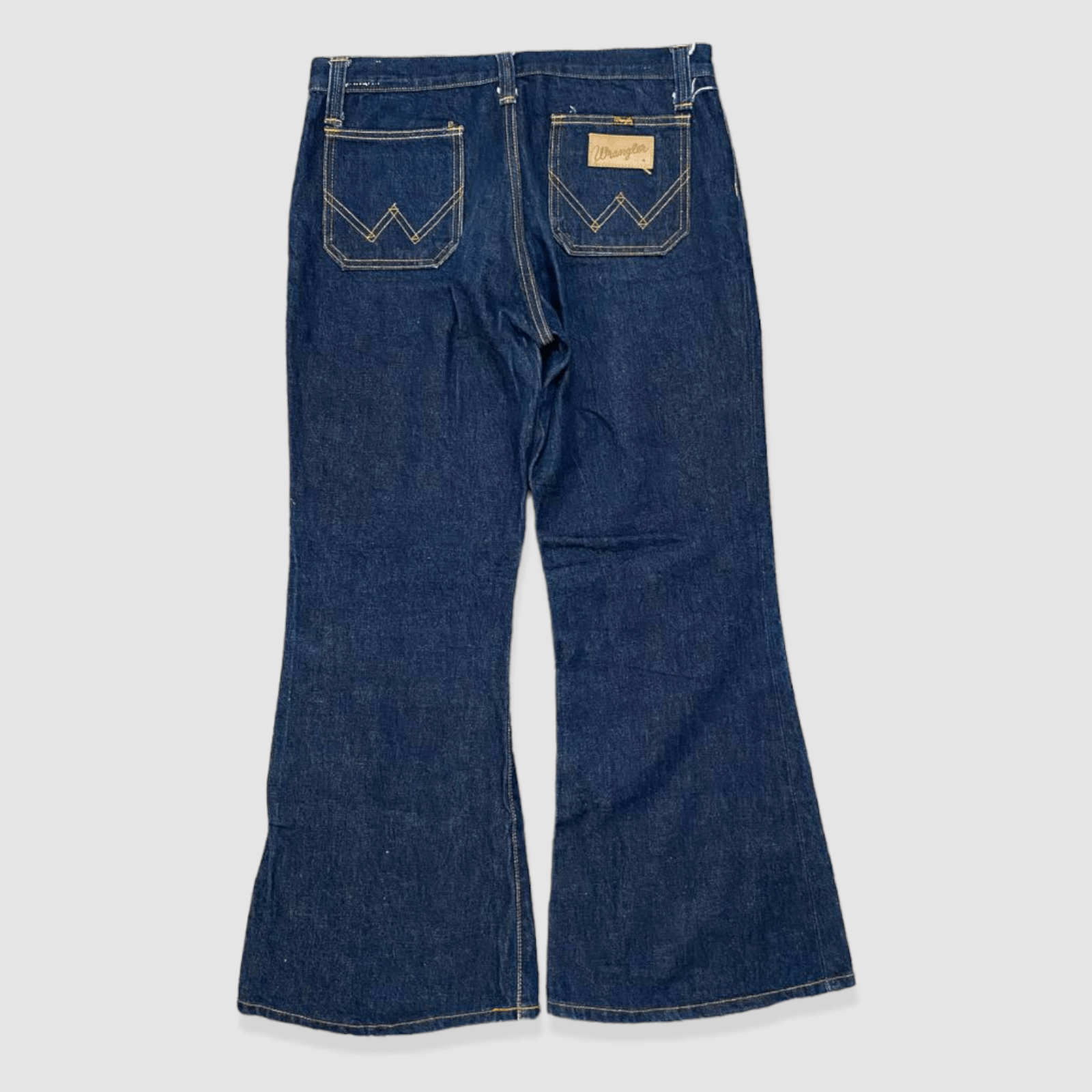 Wrangler Vintage 80s Wrangler Bell Bottom Bootcut Indigo Jeans Size US 31 - 4 Thumbnail