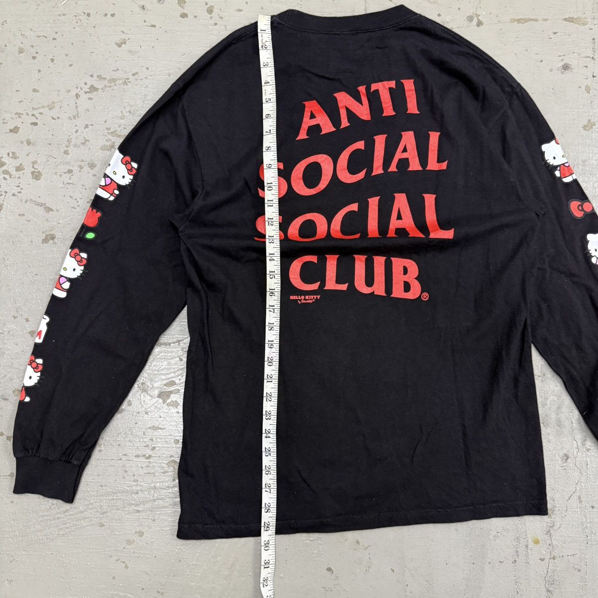 Anti Social Social Club Hello Kitty x ASSC Long Sleeve By Sanrio Size US L / EU 52-54 / 3 - 7 Thumbnail