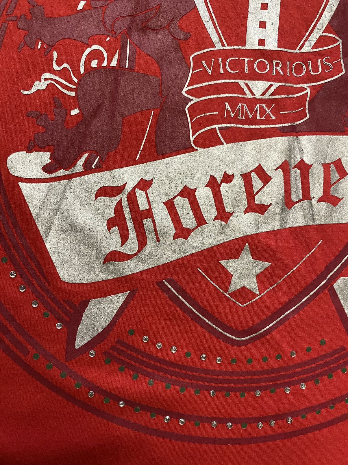 Affliction × Vintage Rare England Victorious Affliction Style Cyber-Y2K Tee Size US L / EU 52-54 / 3 - 5 Thumbnail