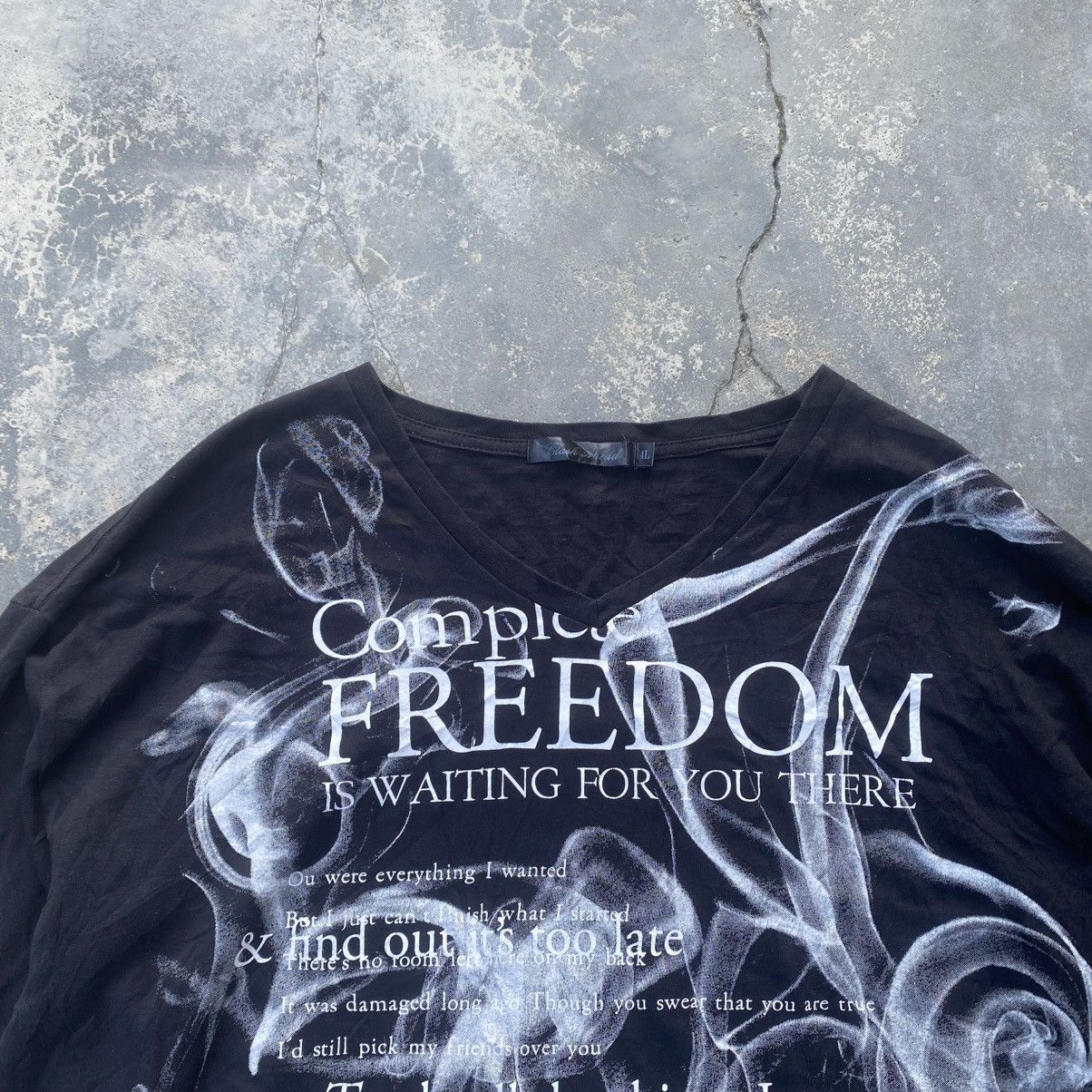 Japanese Brand Clash Ahead Smokey Poem tee Size US XL / EU 56 / 4 - 2 Thumbnail