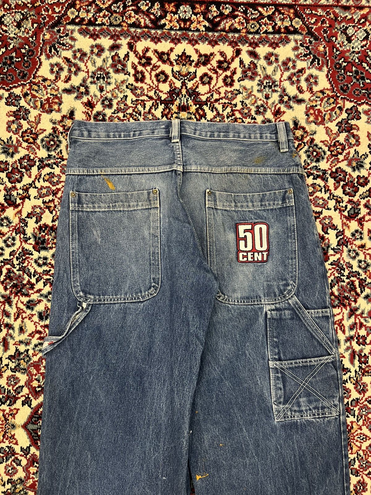 50 Cent × Vintage Crazy Vintage 50 cent hip hope denim Size US 36 / EU 52 - 3 Thumbnail
