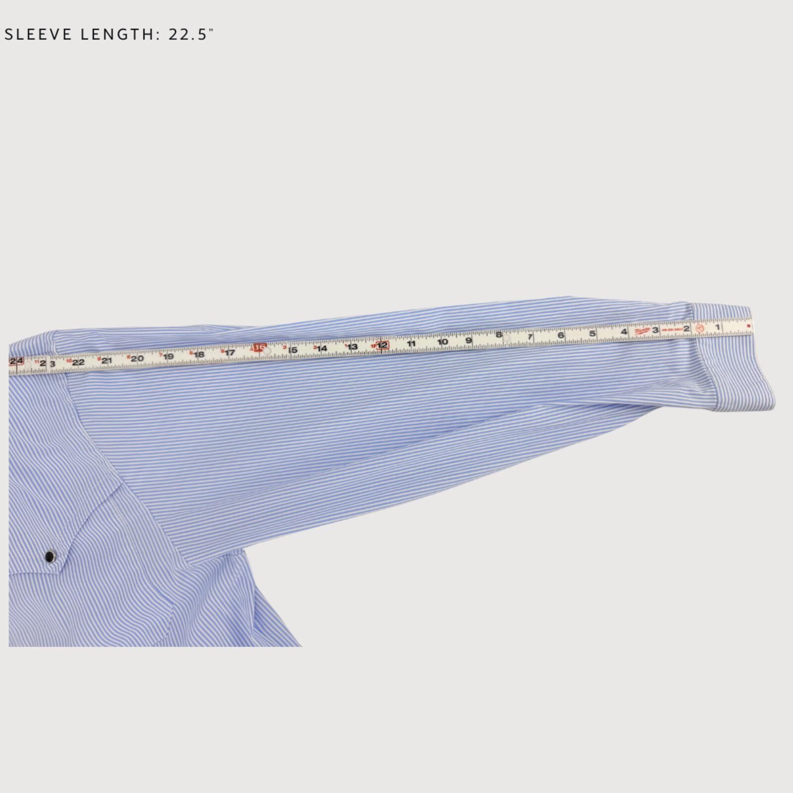 Other Merci Italia Western Snap Button Down Shirt Blue Stripe S Size S / US 4 / IT 40 - 9 Thumbnail