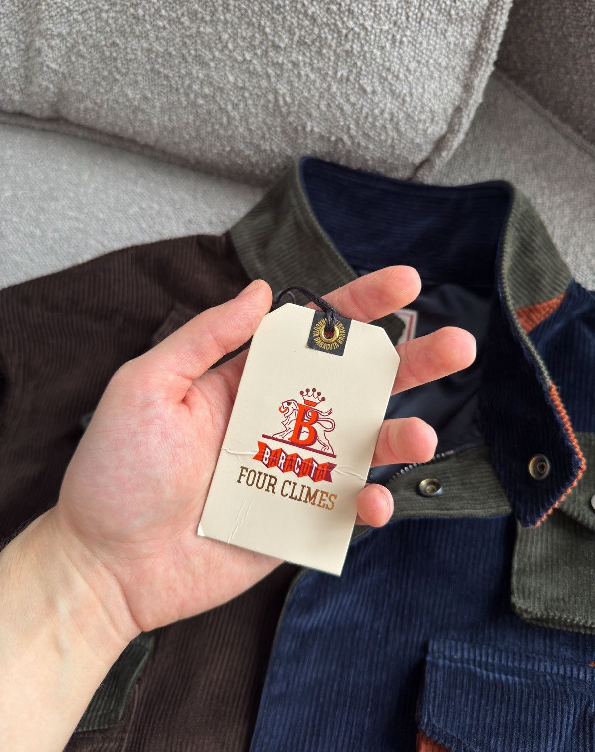 Baracuta BARACUTA Four Climes Corduroy Field Jacket fits L RRP1300$ Size US L / EU 52-54 / 3 - 8 Thumbnail