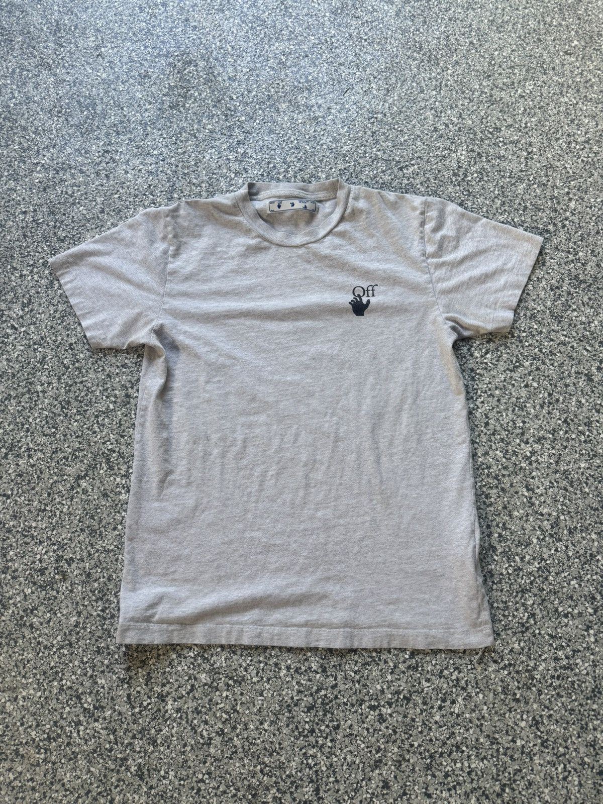Off-White Off-White Gray Tee Size US M / EU 48-50 / 2 - 1 Thumbnail