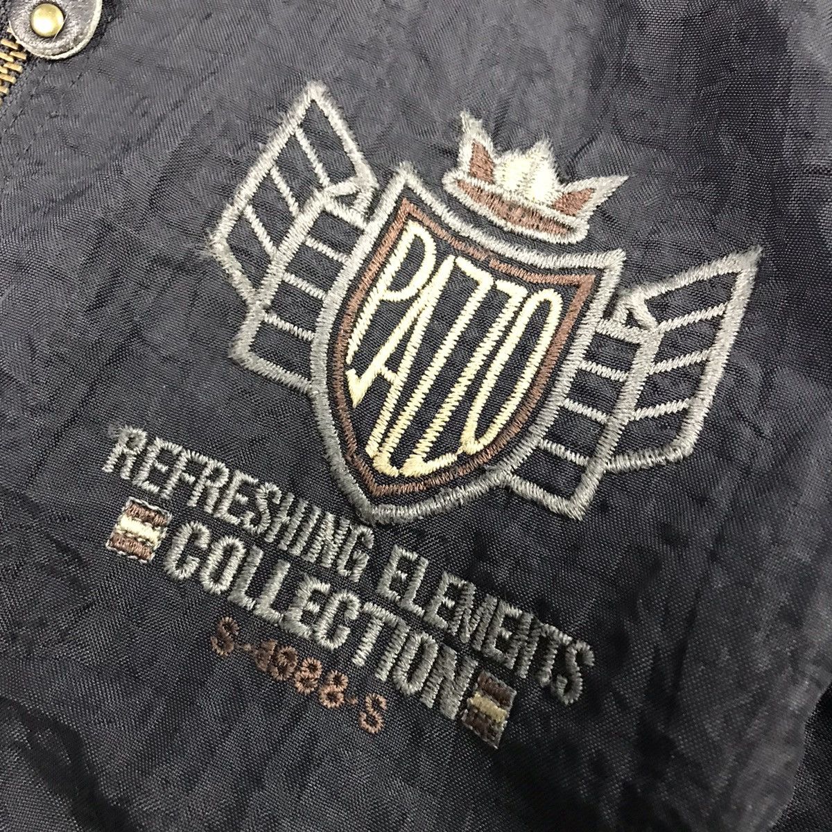 Japanese Brand PAZZO CLUB JAPANESE EMBROIDERY LOGO MA-1 STYLE JACKET Size US M / EU 48-50 / 2 - 9 Thumbnail
