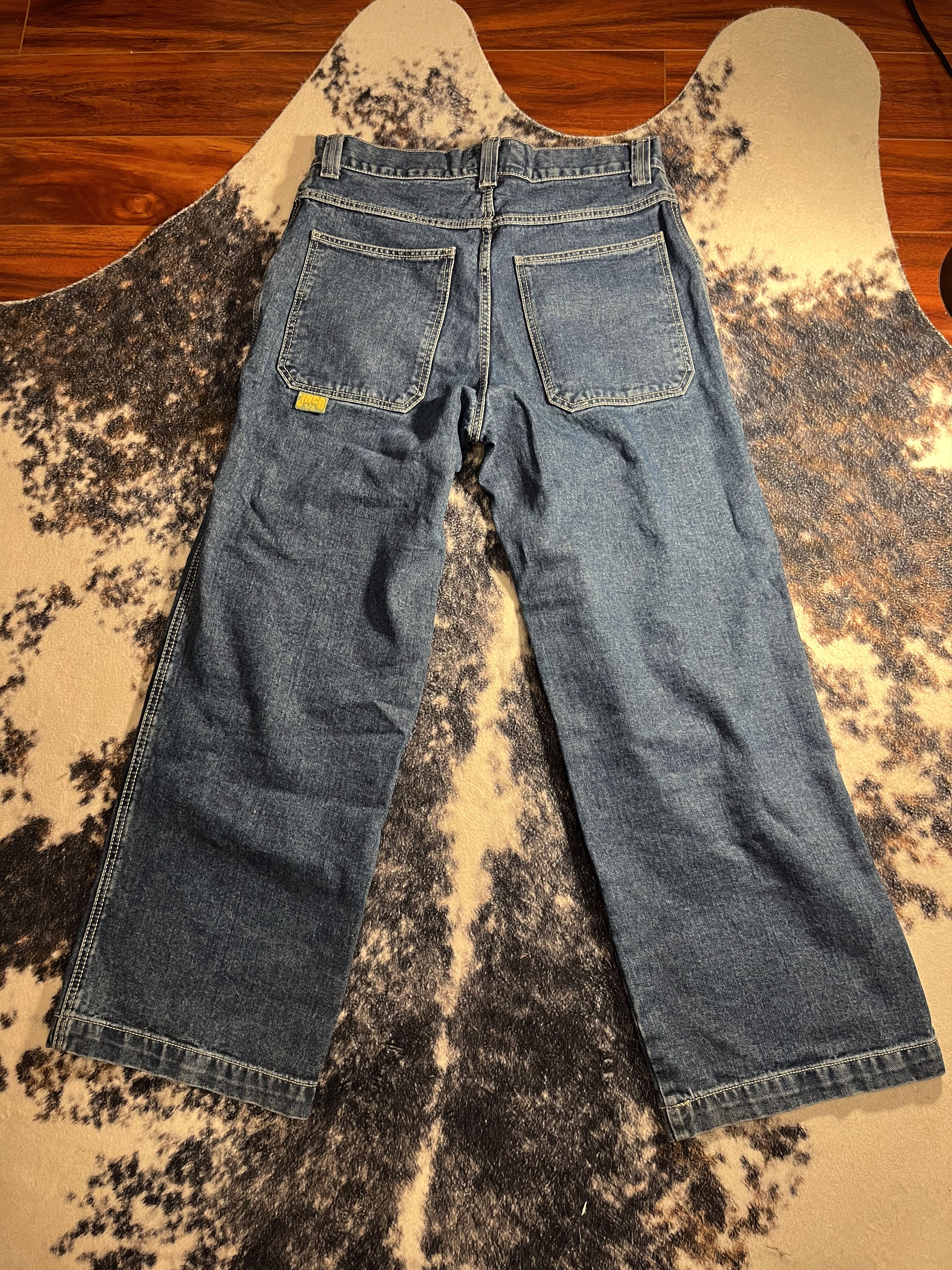JNCO JNCO Pipes Classic 23" Dark Stone denim Size US 34 / EU 50 - 3 Thumbnail