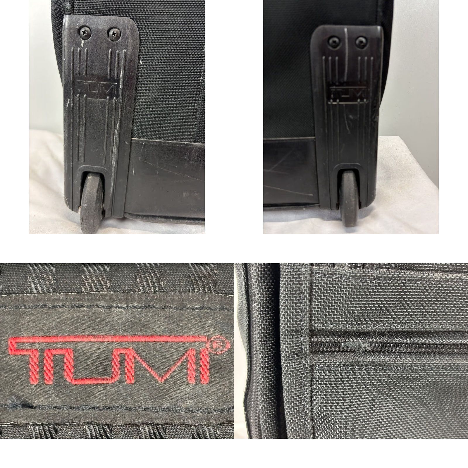 Tumi VINTAGE Tumi Alpha Ballistic Nylon Expandable Briefcase Black Medium Business Mens Size ONE SIZE - 8 Thumbnail
