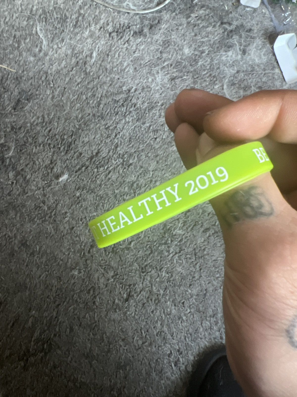 Hypebeast 2019 Be Heart Healthy Wristband Size ONE SIZE - 2 Thumbnail
