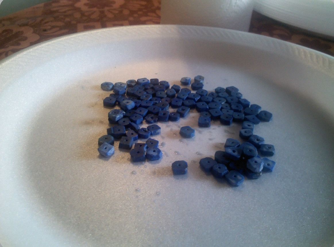 Vintage Santo Domingo Lapis HEISHI NECKLACE RAY LOVATO 36” Size ONE SIZE - 6 Thumbnail