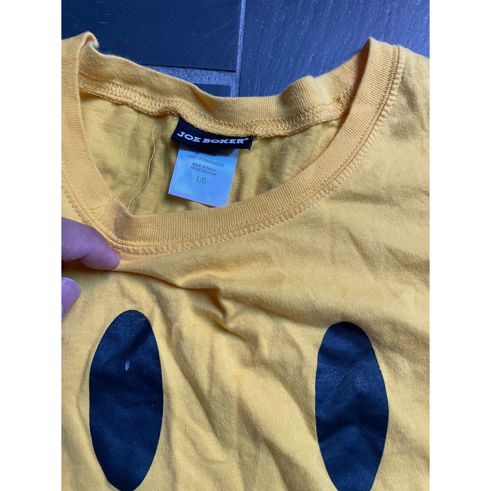 Joe Boxer Vintage Joe Boxer Yellow Smiley Tshirt Large Size US L / EU 52-54 / 3 - 2 Thumbnail