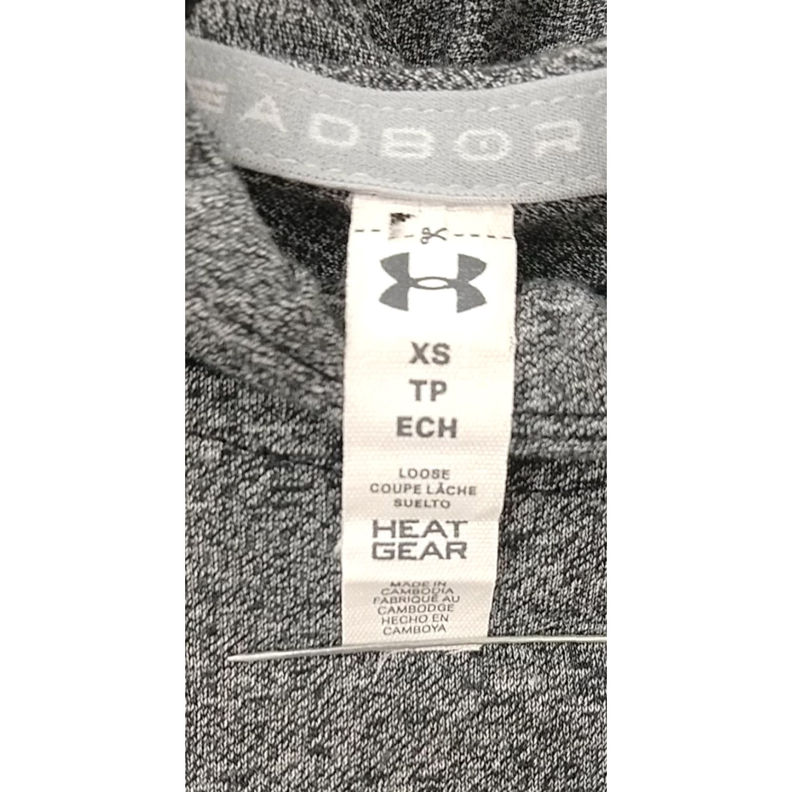 Under Armour Under Armour Hoodie Mens XS Threadborne HeatGear Long Sleeve Gym Shirt Size US XS / EU 42 / 0 - 7 Thumbnail