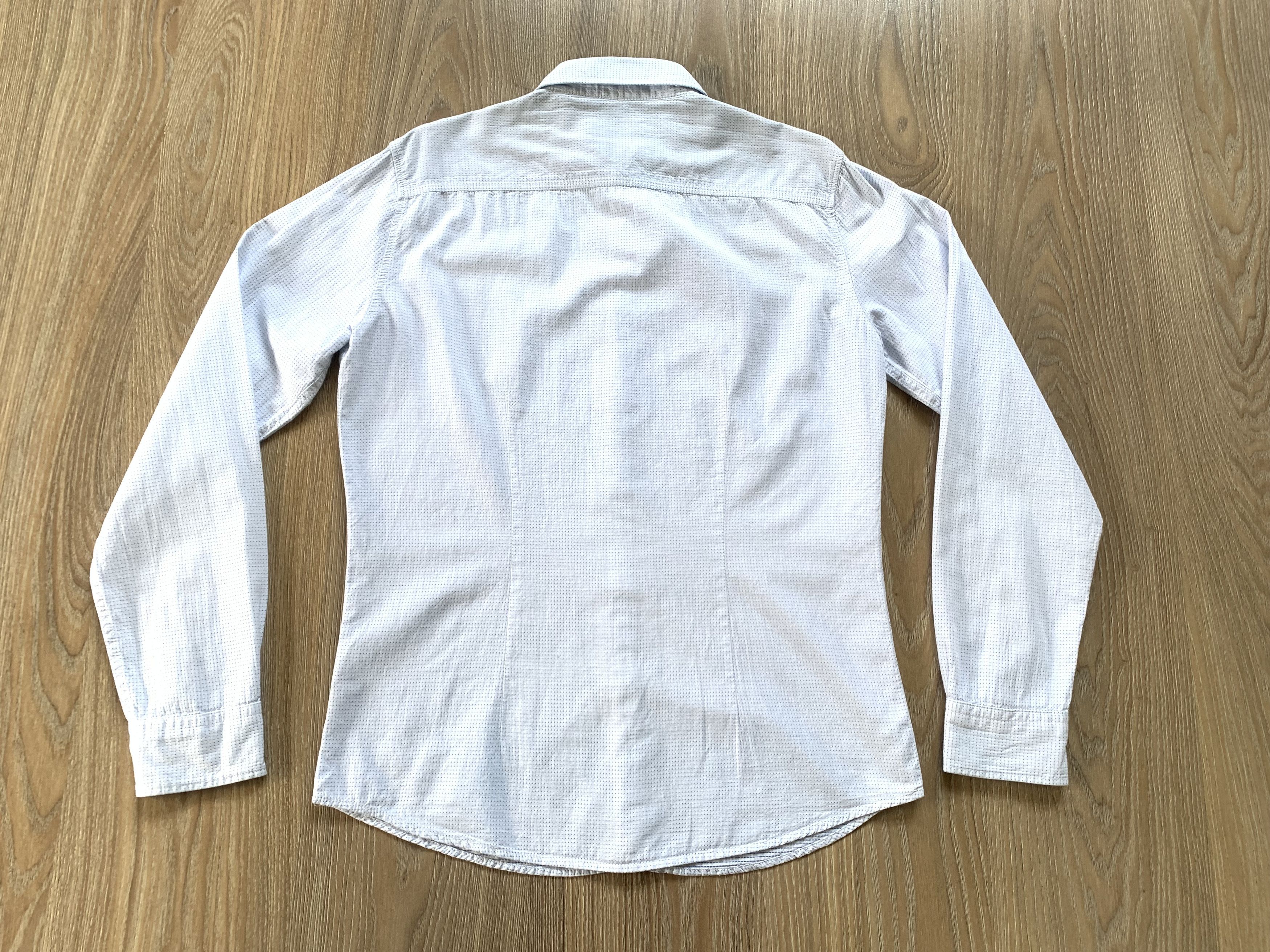 CINQUE Cinque Men's Long Sleeve Slim Fit Shirt Size US S / EU 44-46 / 1 - 3 Thumbnail