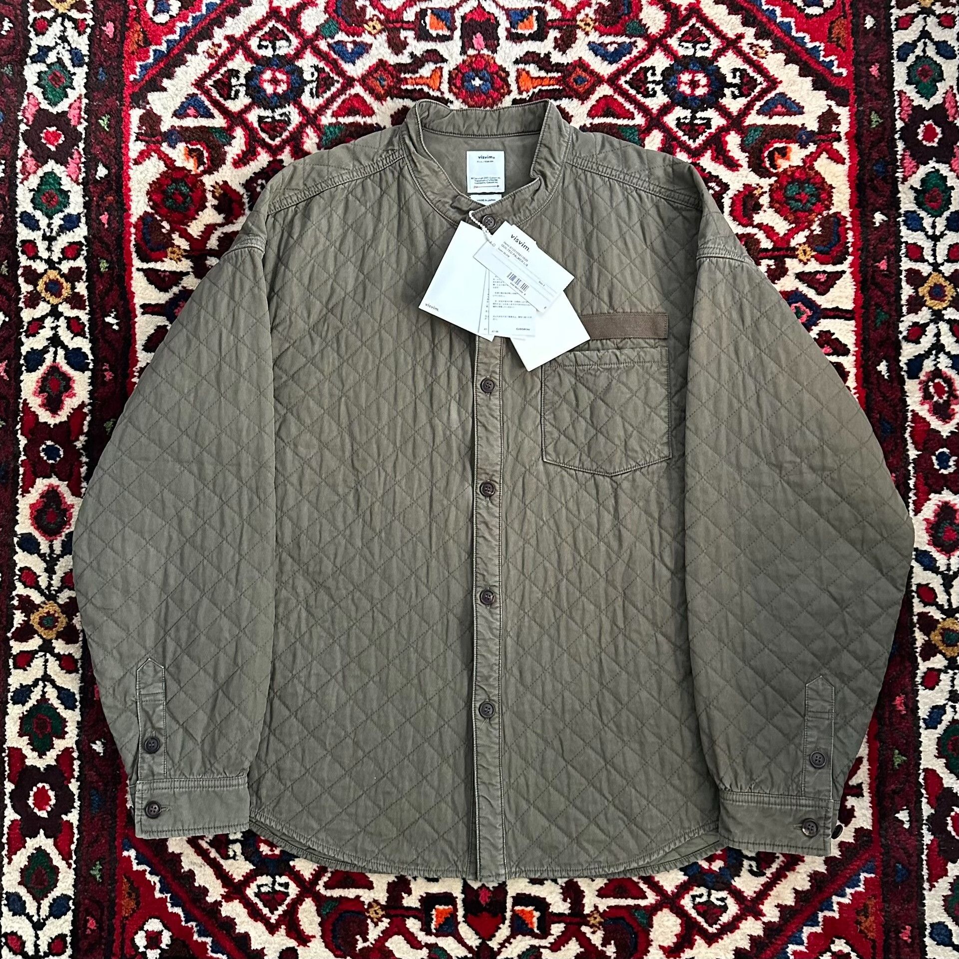 Visvim visvim quilted palmer long sleeve shirt Size US XXL / EU 58 / 5 - 1 Thumbnail