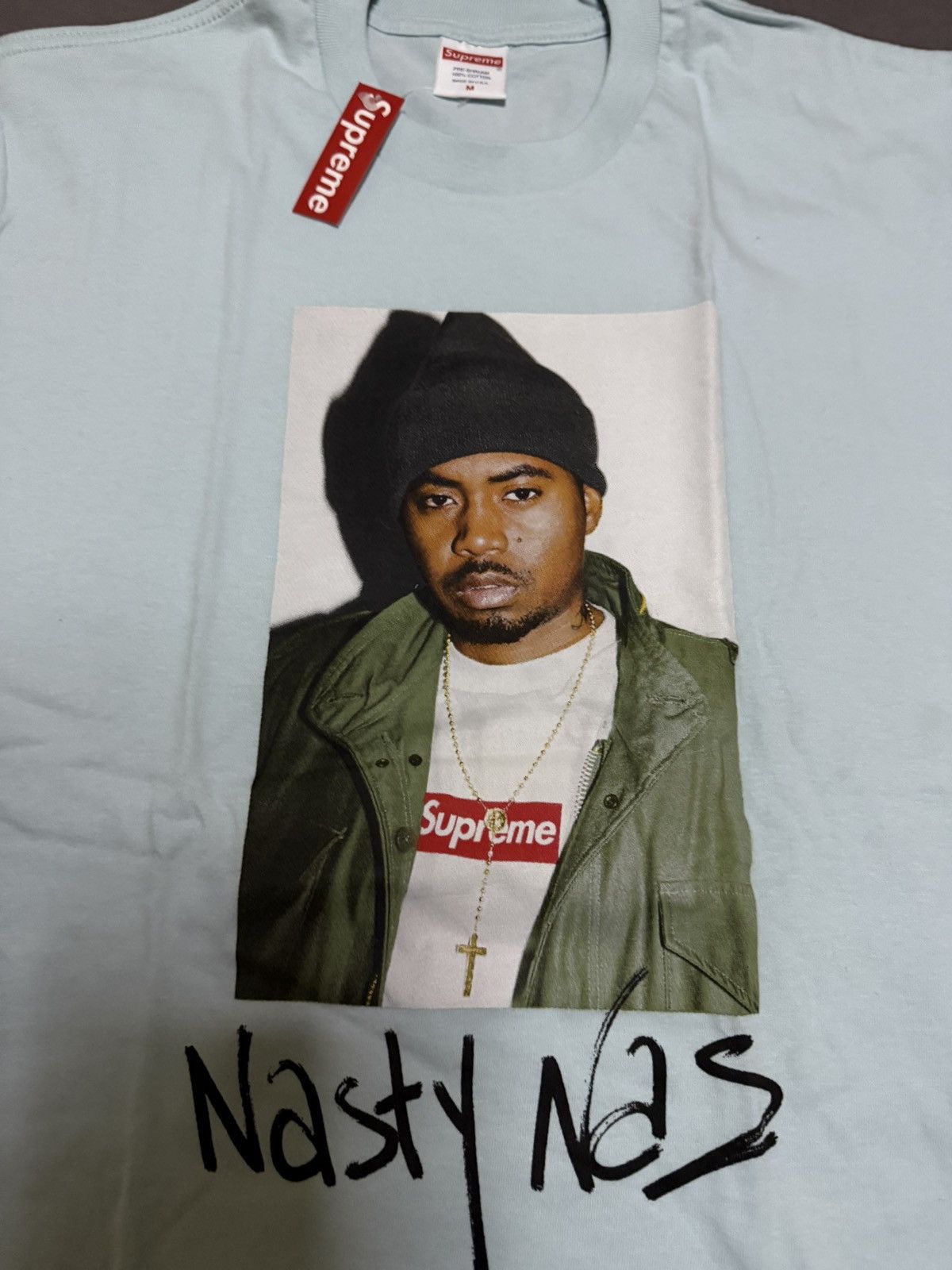 Supreme Supreme nas photo tee Size US M / EU 48-50 / 2 - 2 Thumbnail
