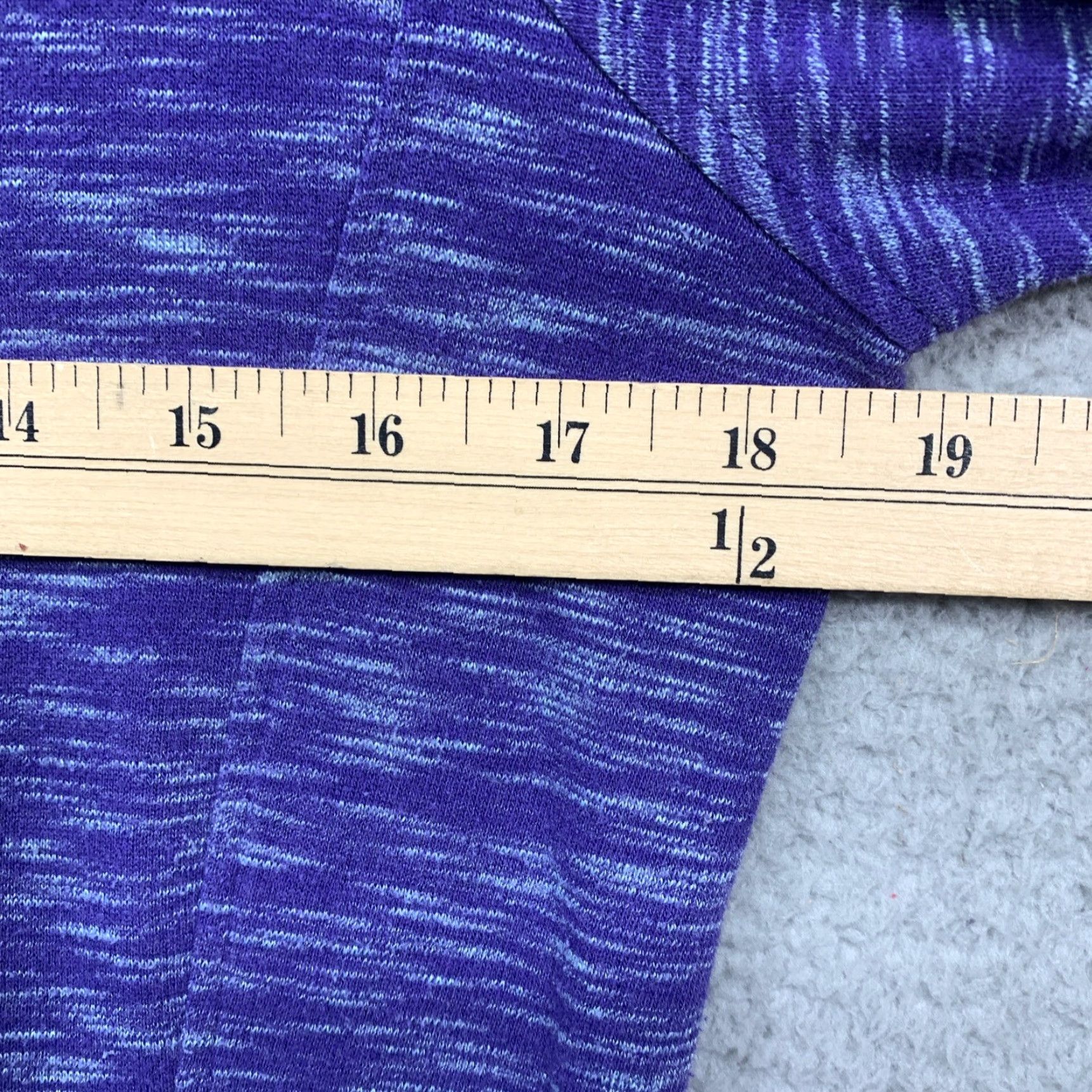 Avalanche Avalanche Athletic Pullover Top Women’s Medium Purple White Kangaroo Pocket LOGO Size M / US 6-8 / IT 42-44 - 7 Thumbnail