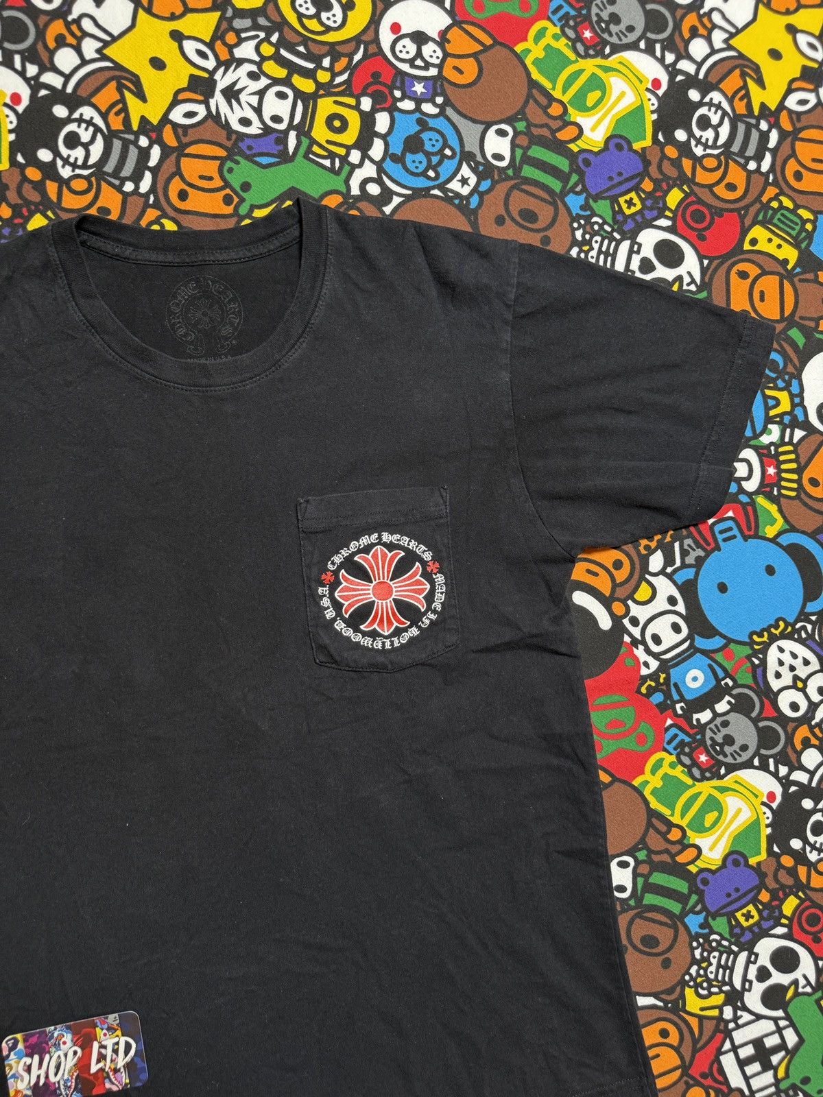 Chrome Hearts Chrome Hearts Red Cross Logo Tee Size US M / EU 48-50 / 2 - 4 Thumbnail