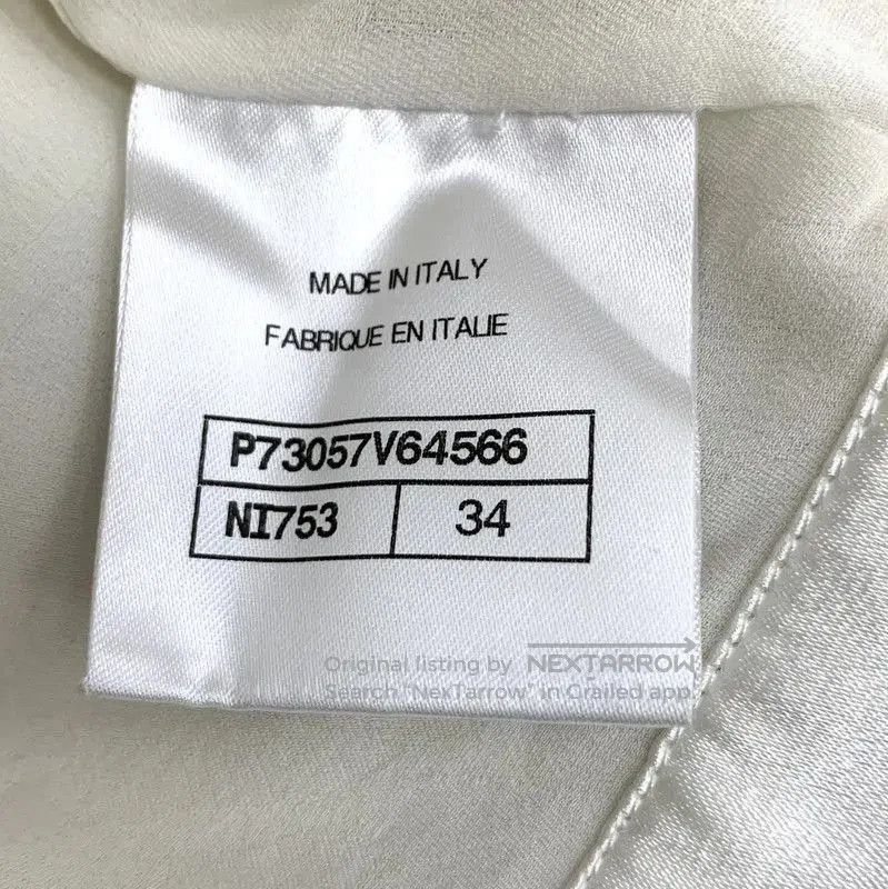 Chanel Chanel Beig Silk Women's Jacket . Size XXS / US 00 / IT 34 - 7 Thumbnail