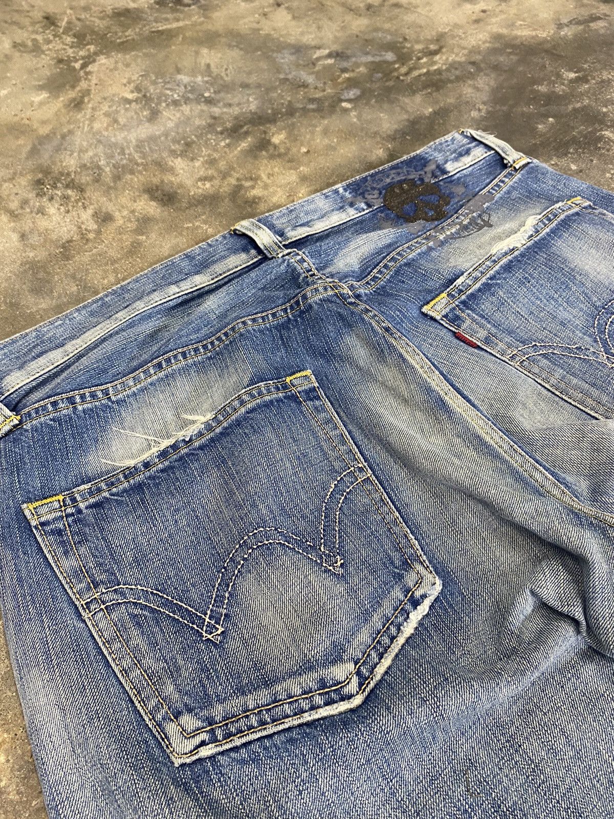 Edwin × Japanese Brand × Vintage Edwin blue jeans wash japanese brand Size US 33 - 13 Thumbnail