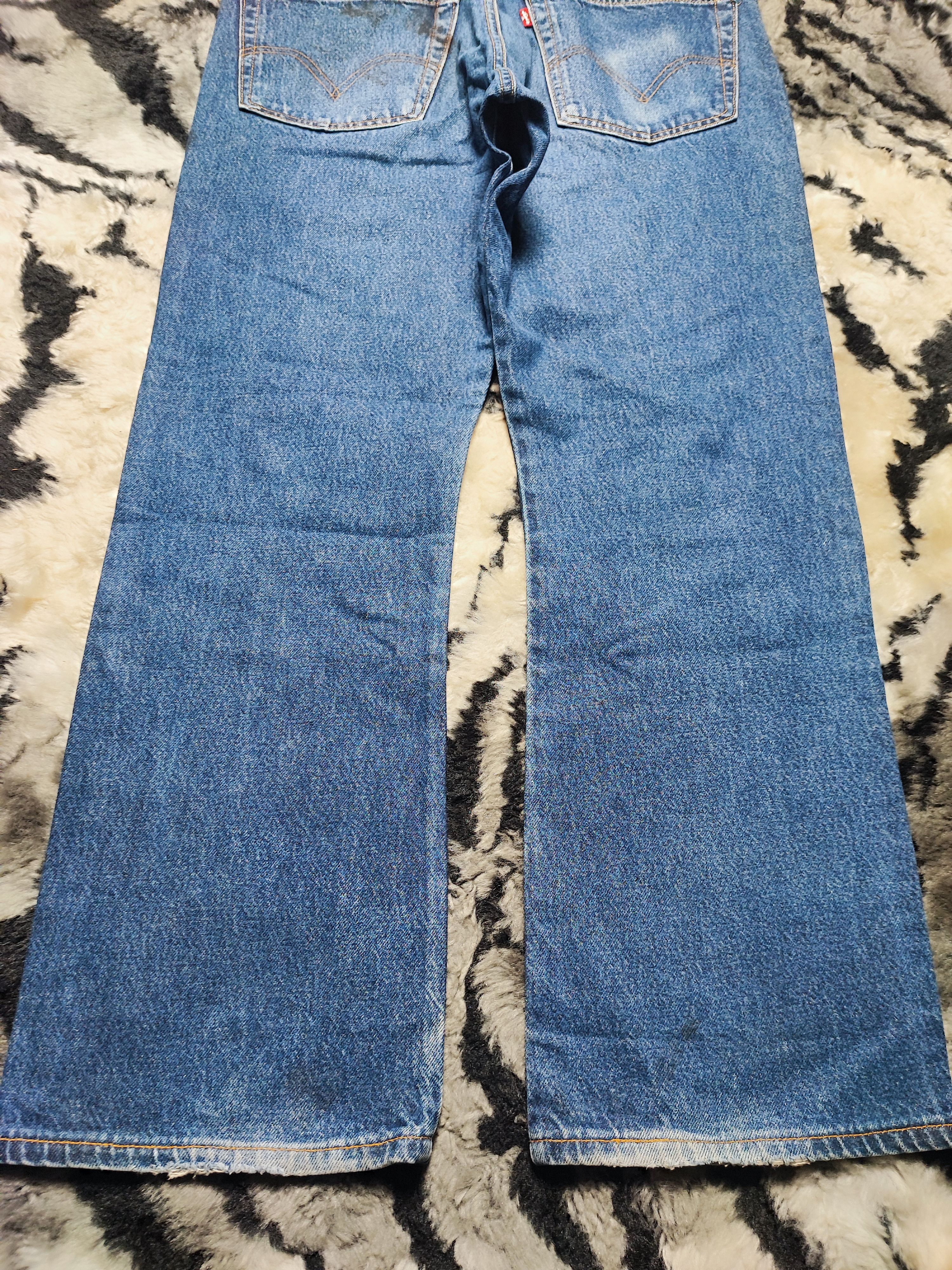 Levi's Vintage Levi's 517 Bootcut Baggy Faded Blue Flare W35X30 Size US 35 - 10 Thumbnail