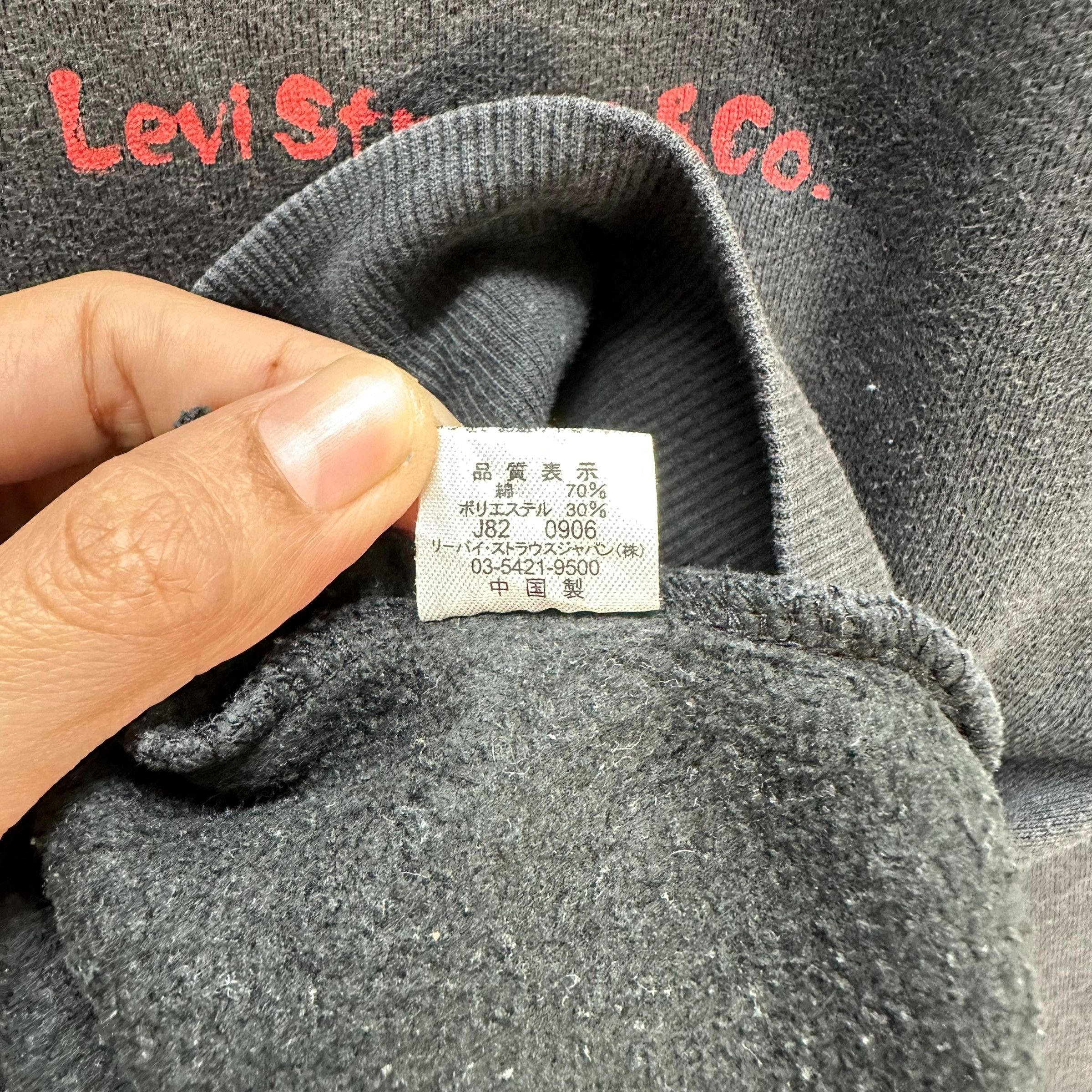 Levi's LEVIS RedTab Two Horse Big Logo Crewneck Sweatshirt #A5-0131 Size US M / EU 48-50 / 2 - 12 Thumbnail