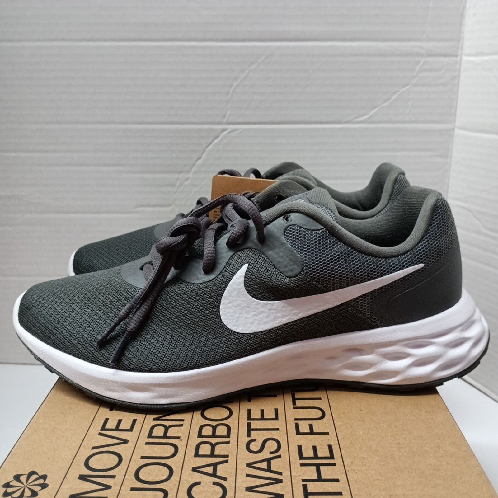 Nike Nike Revolution 6 Next Nature Grey Mens Size 9 Running Shoes Size US 9 / EU 42 - 3 Thumbnail
