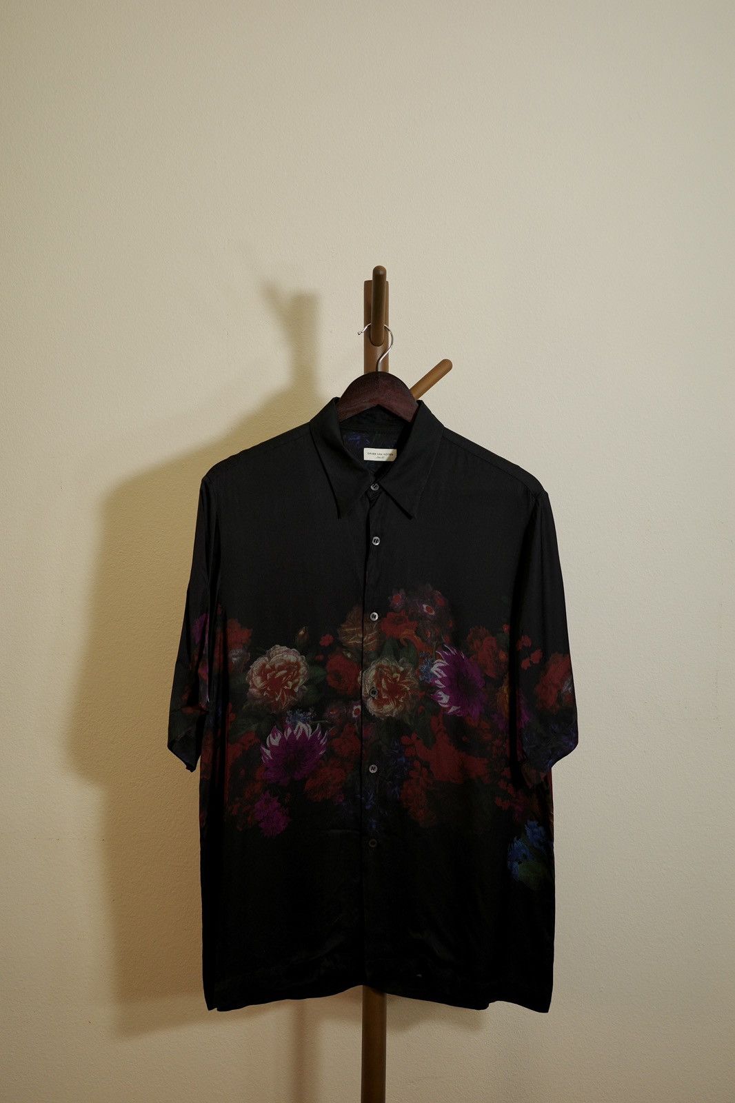 Dries Van Noten Dries Van Noten floral print silk short sleeve shirt Size US L / EU 52-54 / 3 - 2 Thumbnail