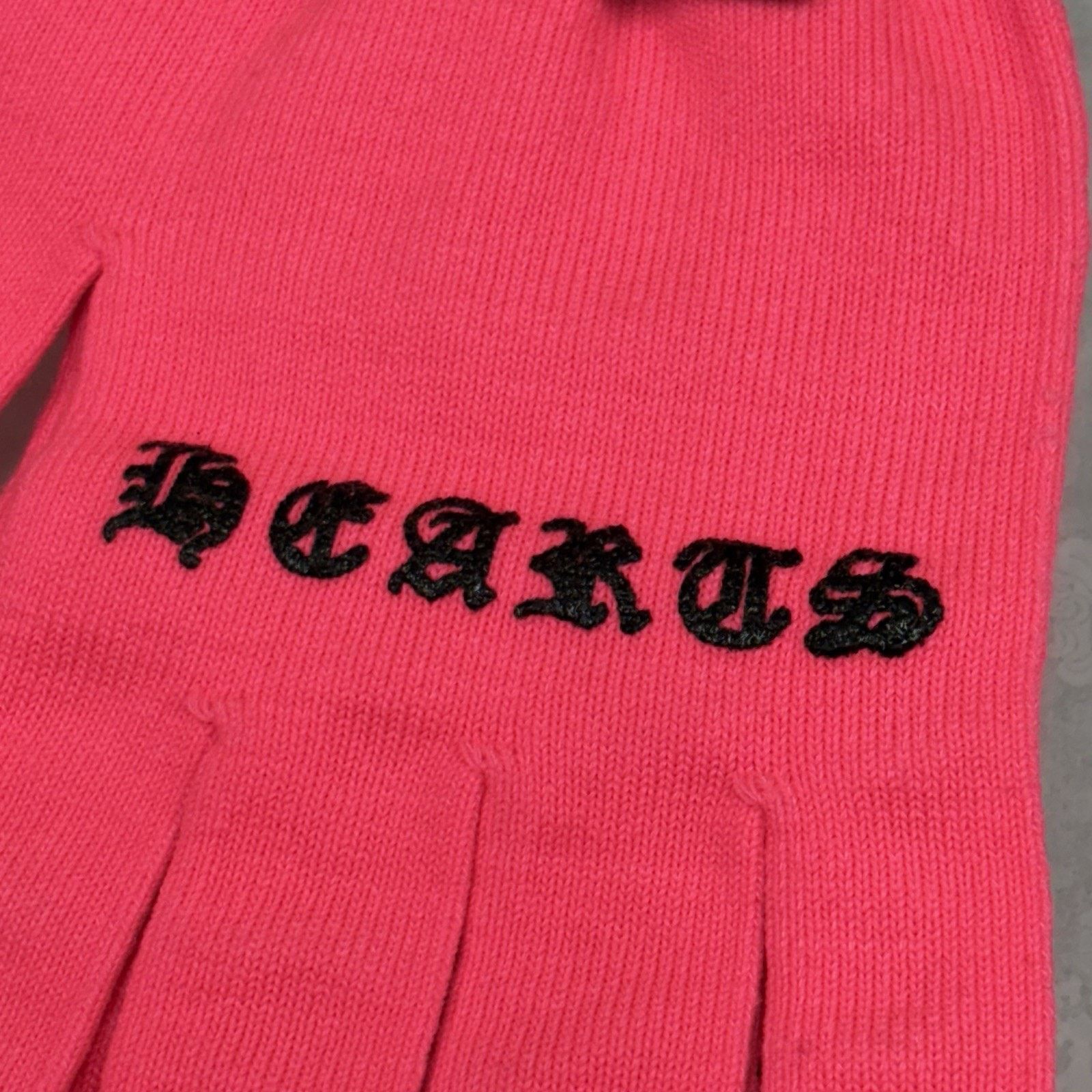 Chrome Hearts Chrome Hearts Work Gloves ' Pink ' | BRAND NEW! Size ONE SIZE - 13 Thumbnail