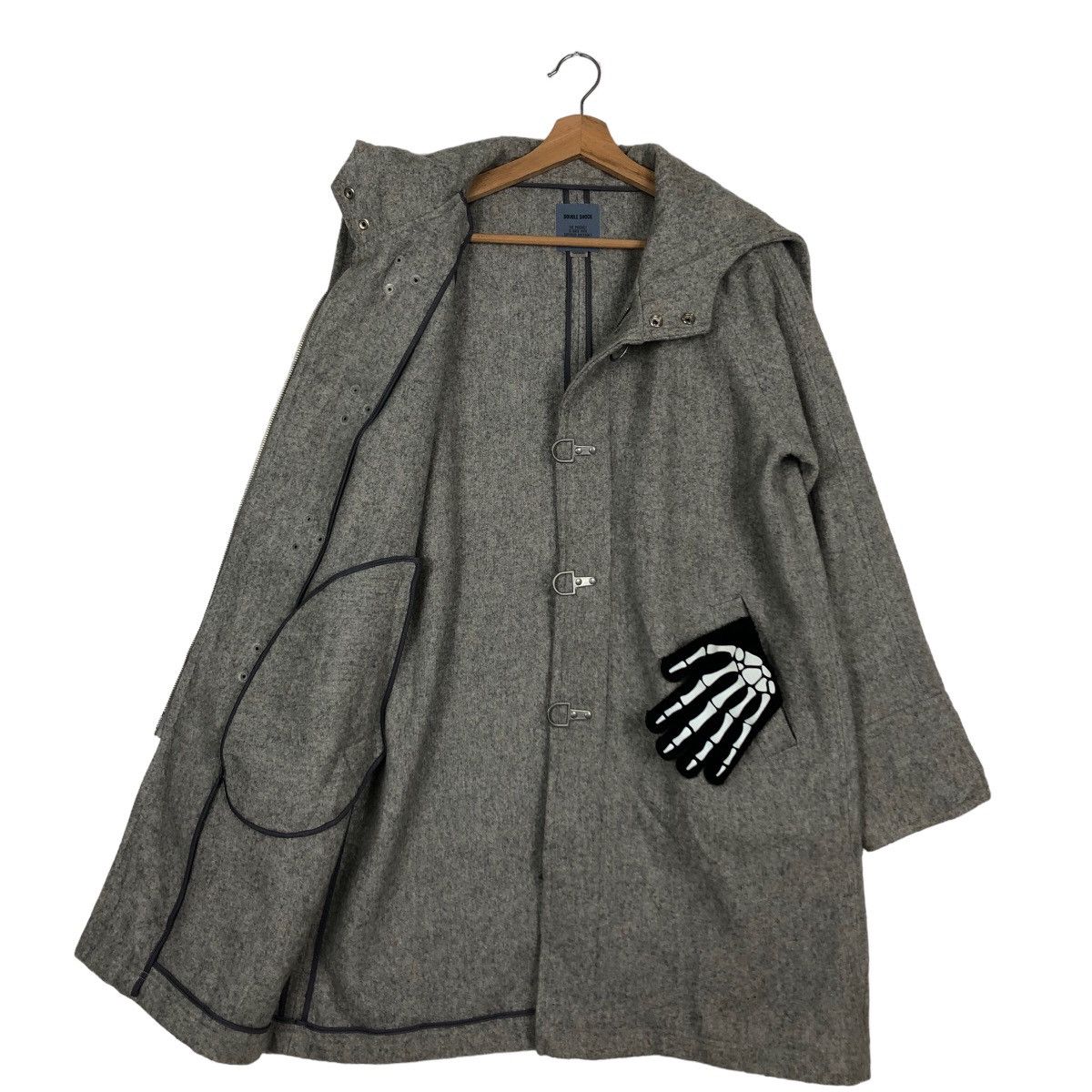 Hysteric Glamour 🔥90’s Vintage Wool Jacket Punk Double Focus Japan Size US M / EU 48-50 / 2 - 9 Thumbnail