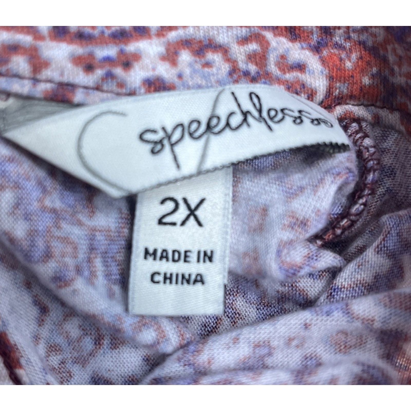 Other Speechless Women's Multi Color Geometric Short Dress Size 2X Size XXL / US 16-18 / IT 52-54 - 6 Thumbnail