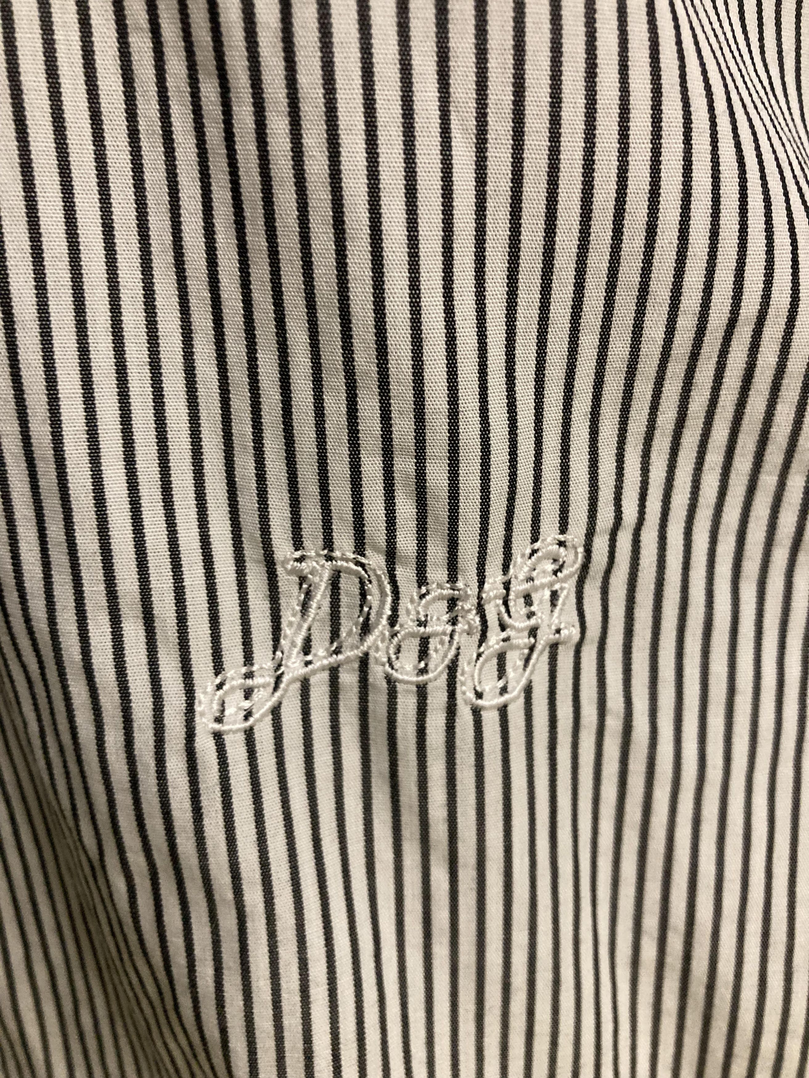 Dolce & Gabbana Vintage Dolce & Gabbana Designer Striped Cotton Shirt Size US L / EU 52-54 / 3 - 5 Thumbnail