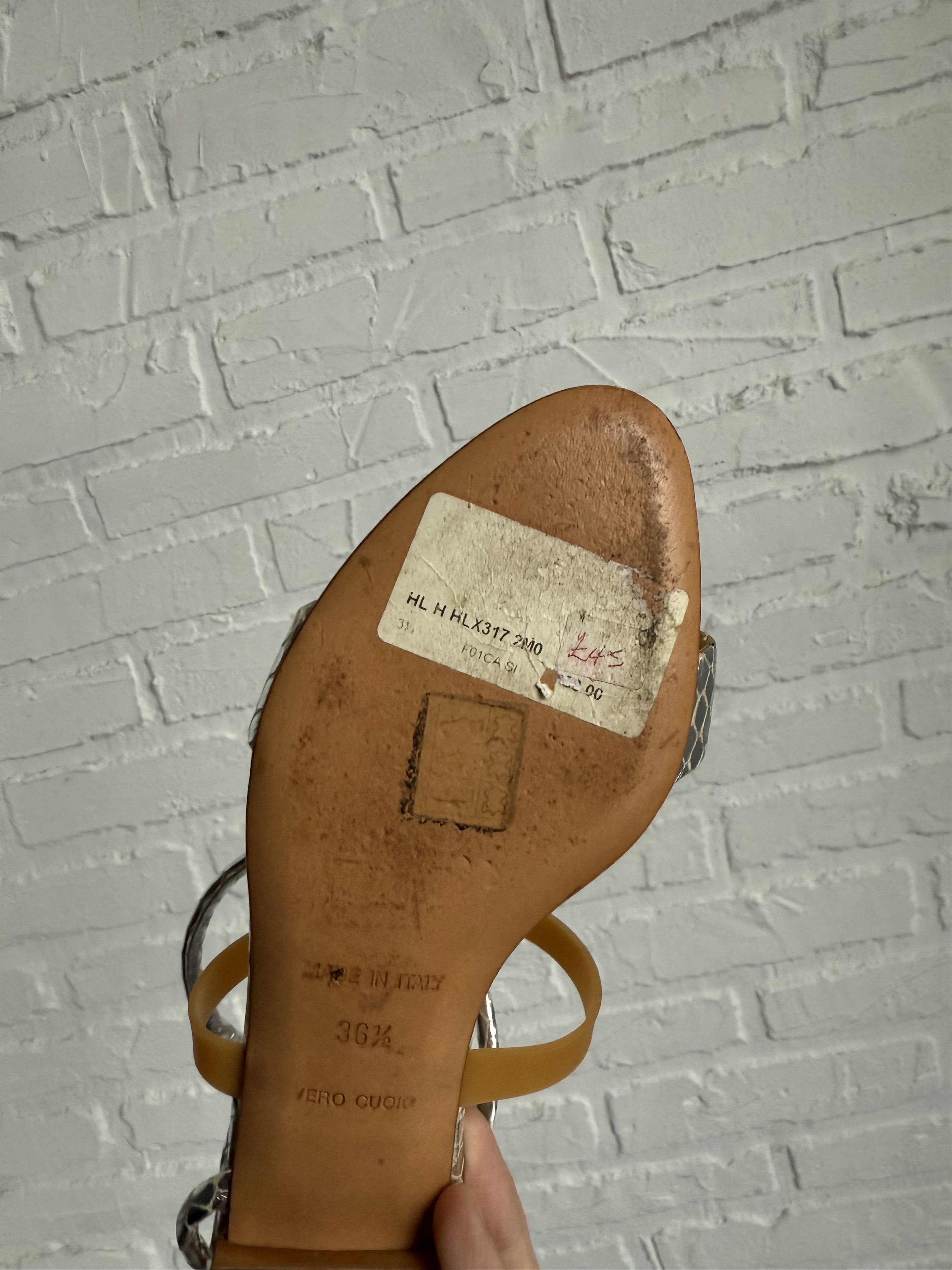 Helmut Lang Archive SS 2002 Helmut Lang Spiral wrap sandals Size US 6.5 / IT 36.5 - 5 Thumbnail