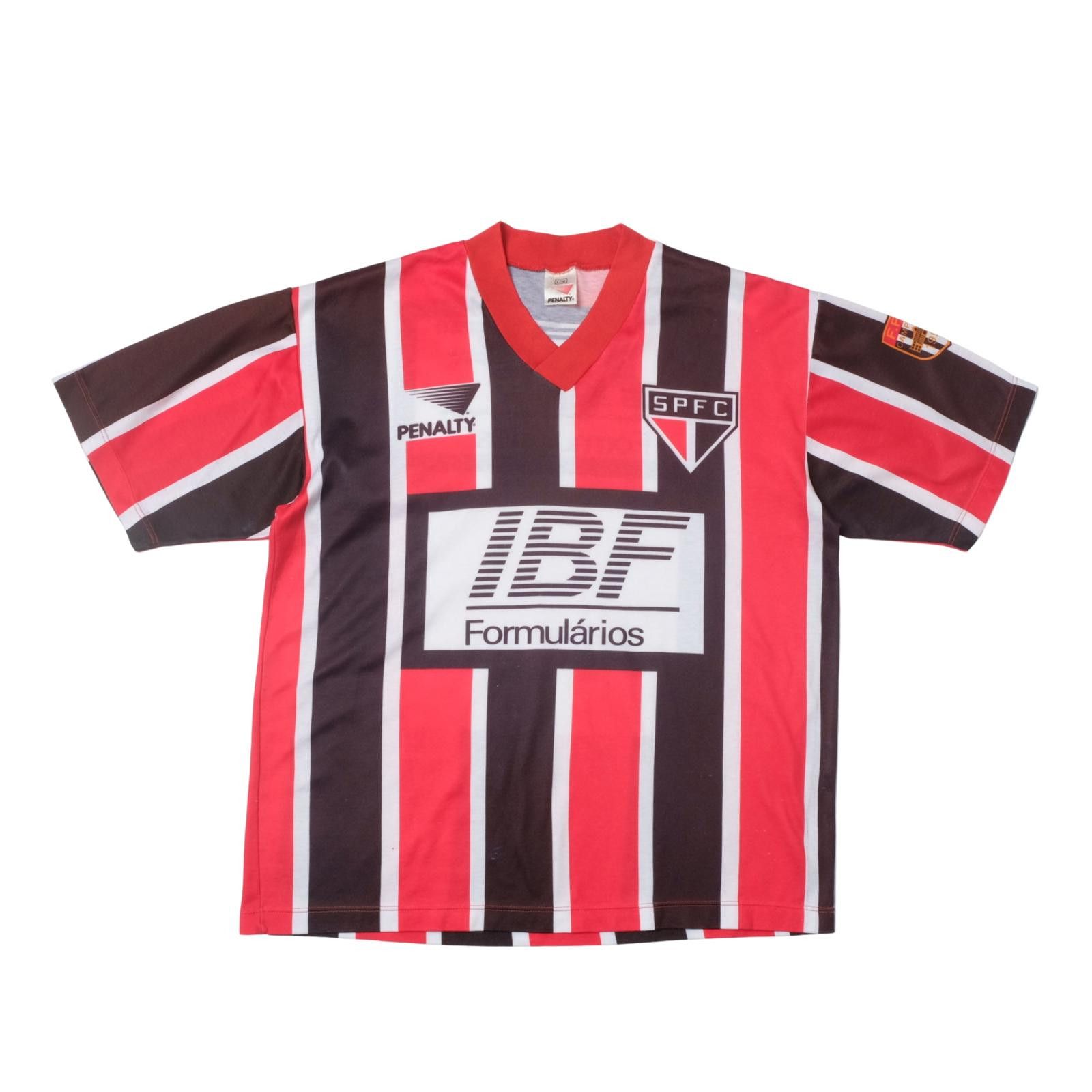 Penalty 1992 Sao Paulo Away Shirt Penalty (M) Size US M / EU 48-50 / 2 - 1 Thumbnail