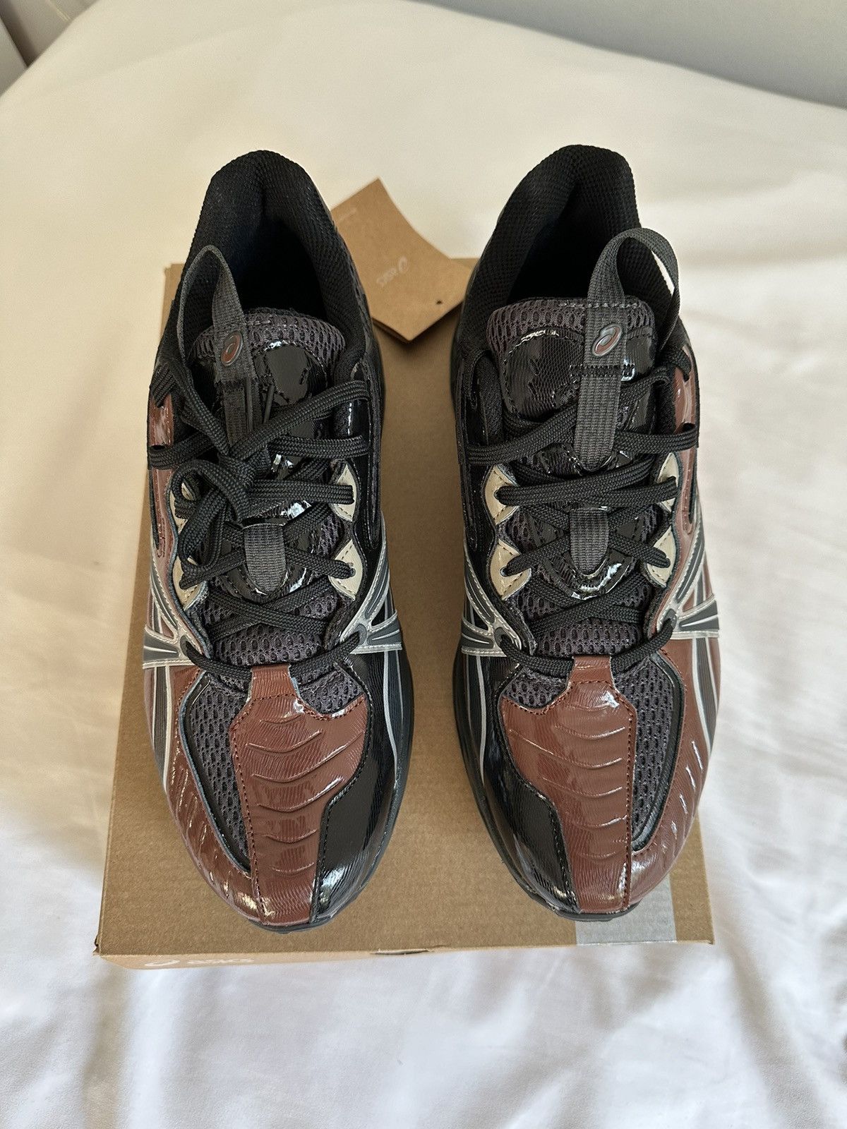 Asics × Kiko Kostadinov ASICS HN2-S Protoblast Chocolate Brown Graphite Grey Size US 8 / EU 41 - 5 Thumbnail