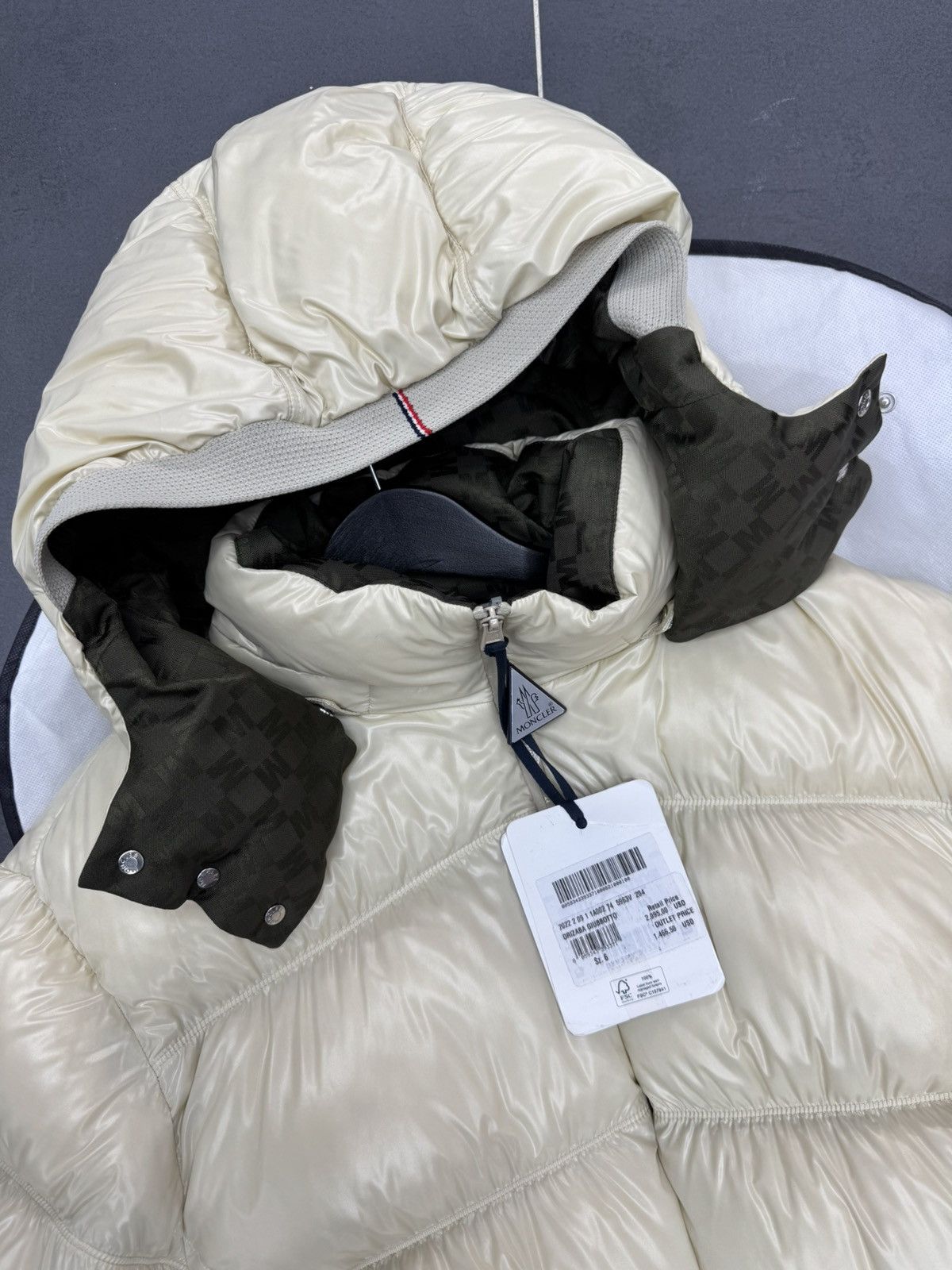 Moncler Moncler orizaba giubbotto puffer jacket Size US XL / EU 56 / 4 - 4 Thumbnail