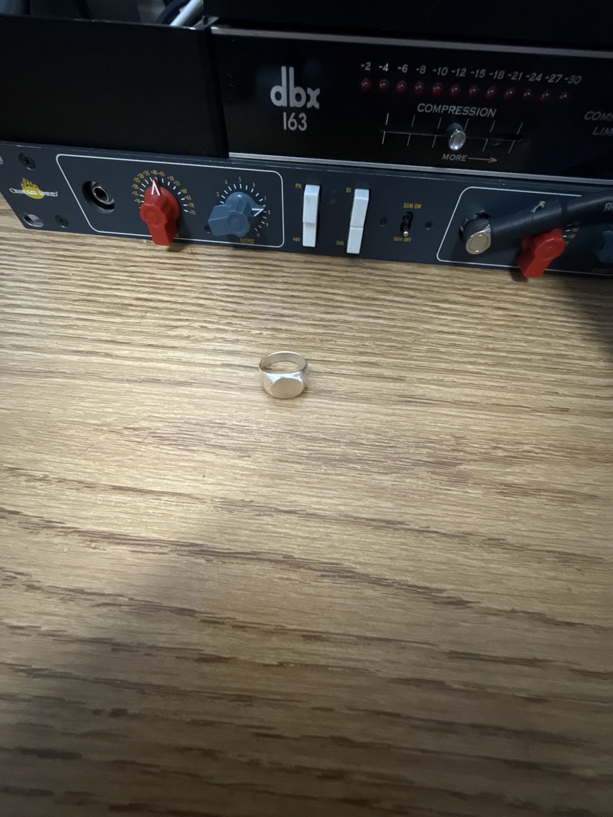 Jill Sander Silver Signet Ring