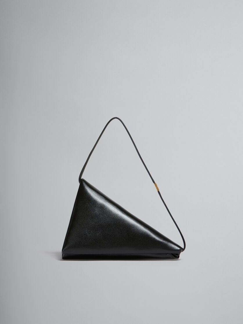 Marni oc11z0525 Size: OS/Leather Prisma Triangle Bag in Black Size ONE SIZE - 1 Thumbnail