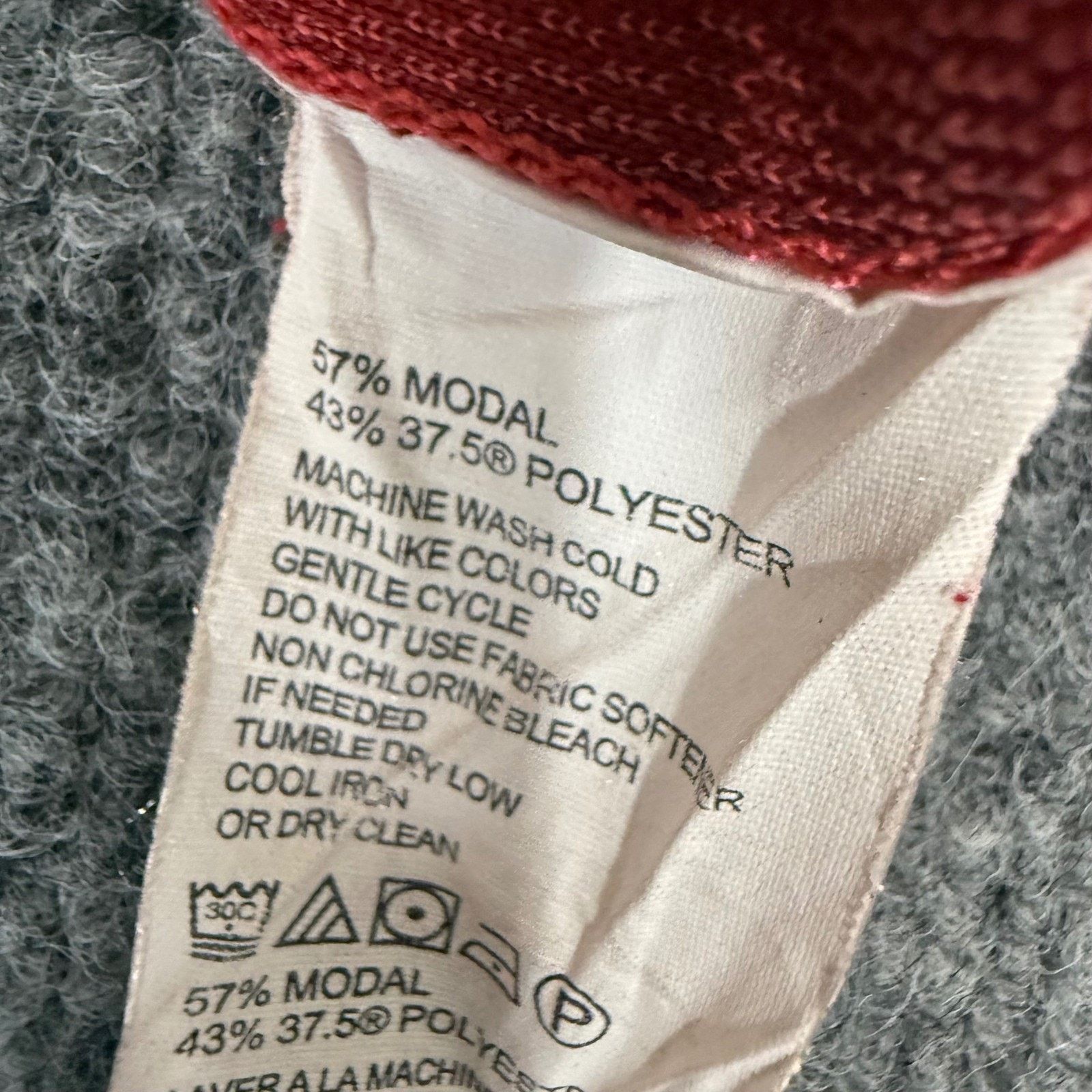Tommy Bahama Tommy Bahama Mens XL Red Modal LS Crew Neck Shirt Size US XL / EU 56 / 4 - 3 Thumbnail