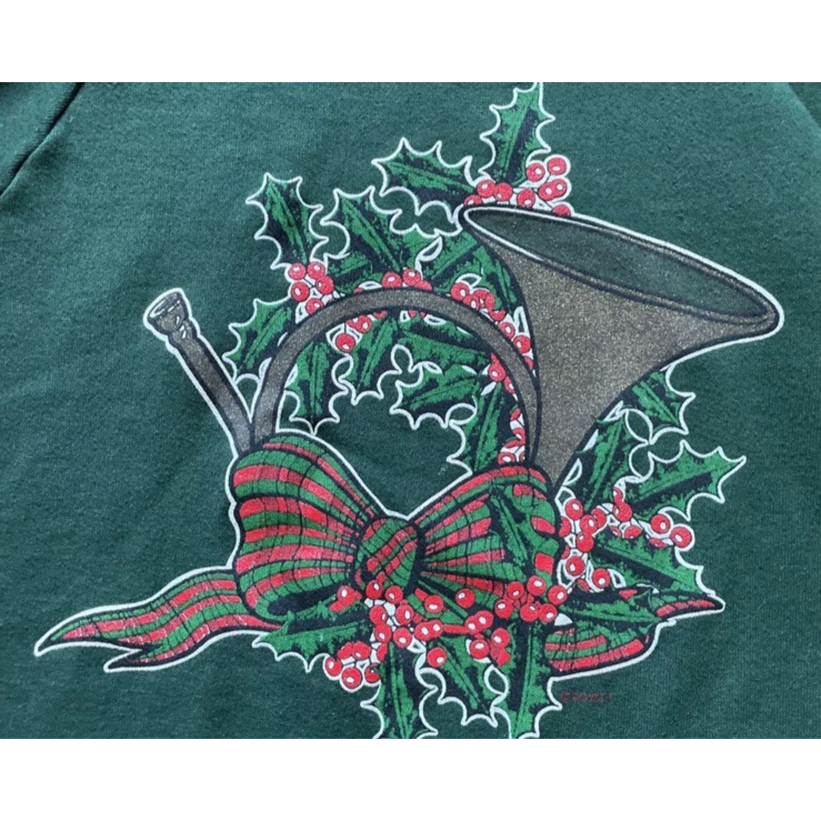 Jerzees Jerzees Pullover Sweater Womens Large Christmas Tassel Horn Size US L / EU 52-54 / 3 - 4 Thumbnail
