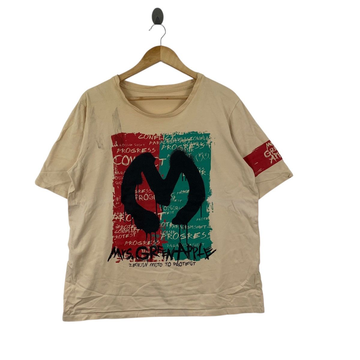 Band Tees MRS. GREEN APPLE Japan Rock Band Yu-Gi-Oh Ending Theme Tee Size US L / EU 52-54 / 3 - 4 Thumbnail