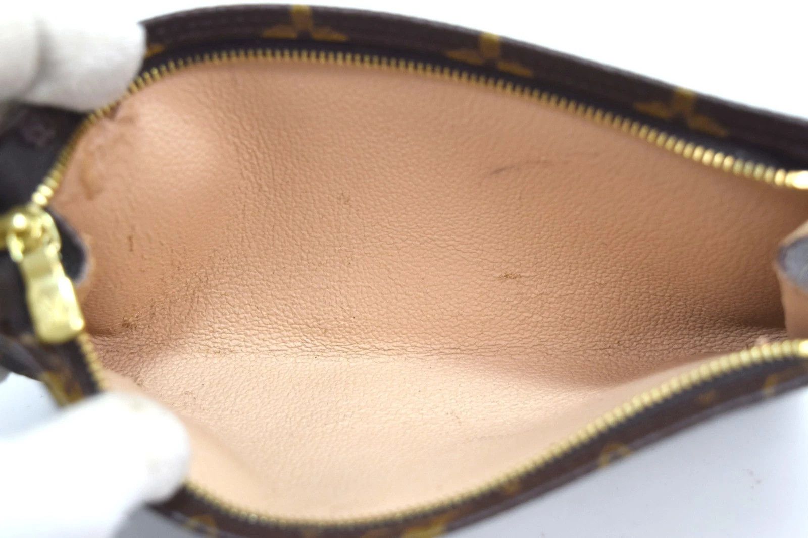 Louis Vuitton Auth Louis Vuitton Bucket Pouch GM Monogram Canvas 51983 Size ONE SIZE - 16 Thumbnail
