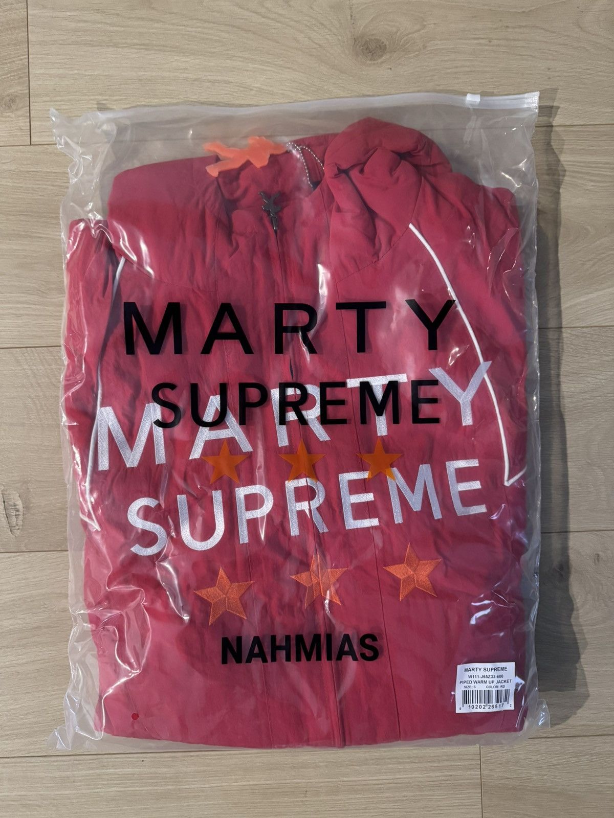 A24 × Nahmias Marty Supreme Jacket - Red Small Nahmias x A24 USA Size US S / EU 44-46 / 1 - 1 Preview