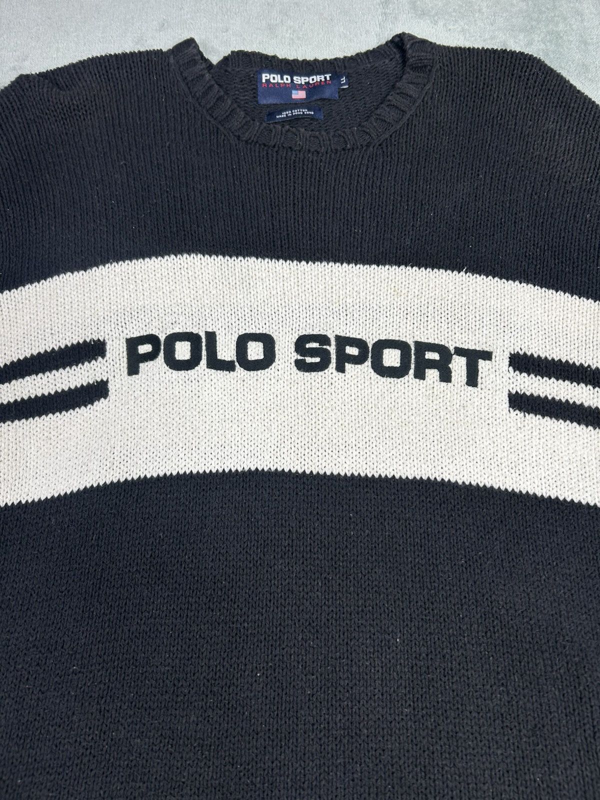 Polo Ralph Lauren Vintage Polo Sport Ralph Lauren Knitwear Size US XL / EU 56 / 4 - 2 Thumbnail