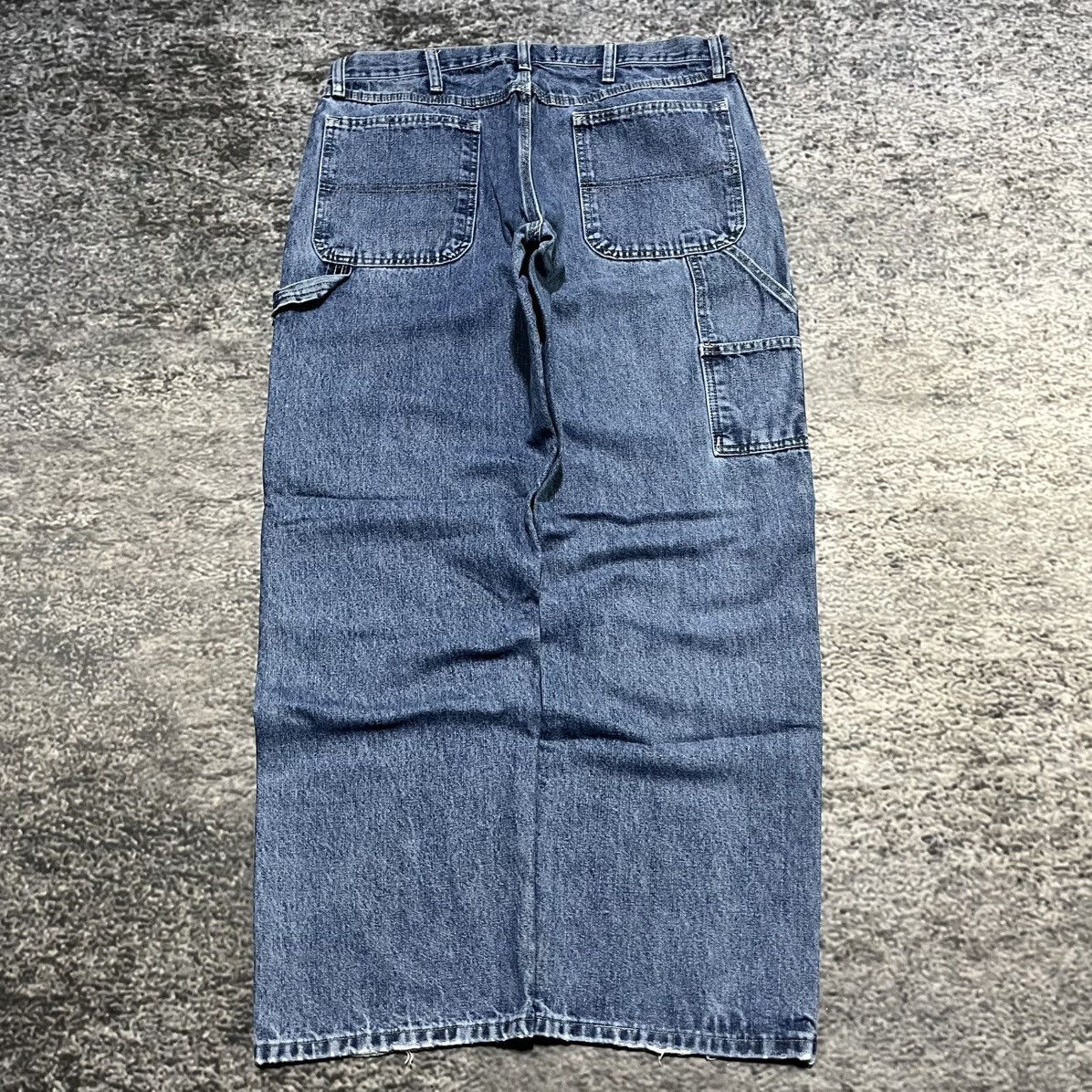 Wrangler Vintage Wrangler Carpenter Jeans Workwear Skater 2000s Y2K Size US 35 - 1 Thumbnail