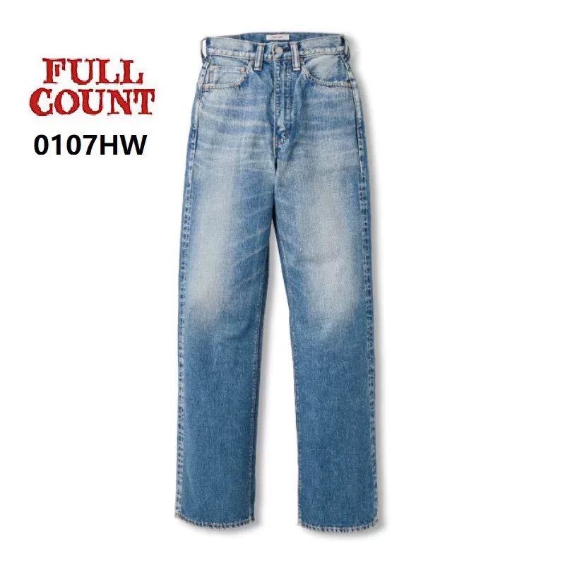 Full Count & Co. High Waist Loose Women's Denim Pants Size 29" - 1 Thumbnail