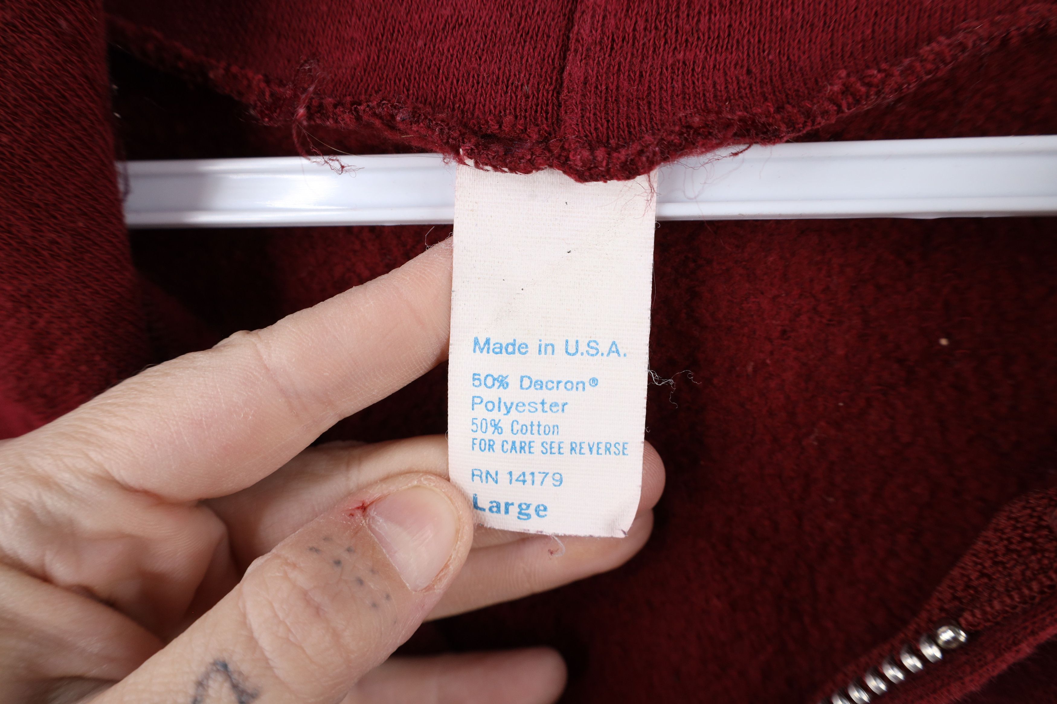 Vintage Vintage 70s Streetwear Priest Lake Idaho Full Zip Hoodie USA Size US L / EU 52-54 / 3 - 9 Thumbnail