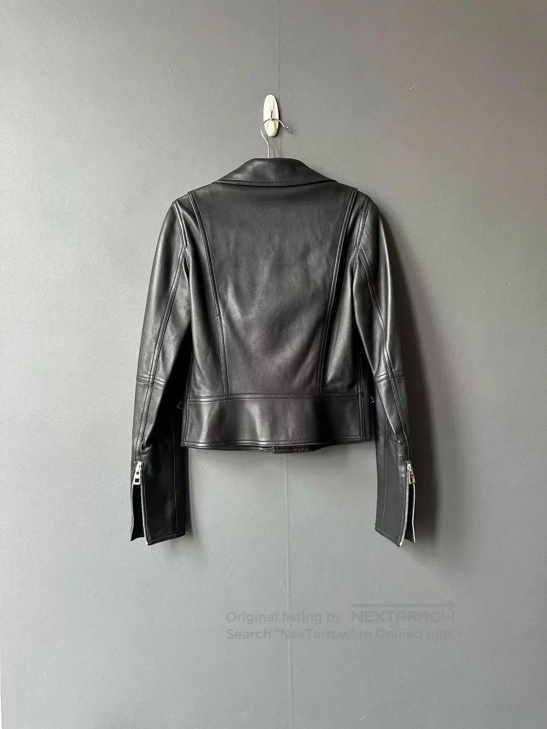 Loewe loewe short leather motorcycle jacket. Size S / US 4 / IT 40 - 2 Thumbnail
