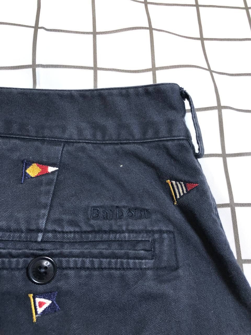 Barbour Barbour Stitched Flags Nautical Shorts Blue Navy Men Size US 32 / EU 48 - 9 Thumbnail