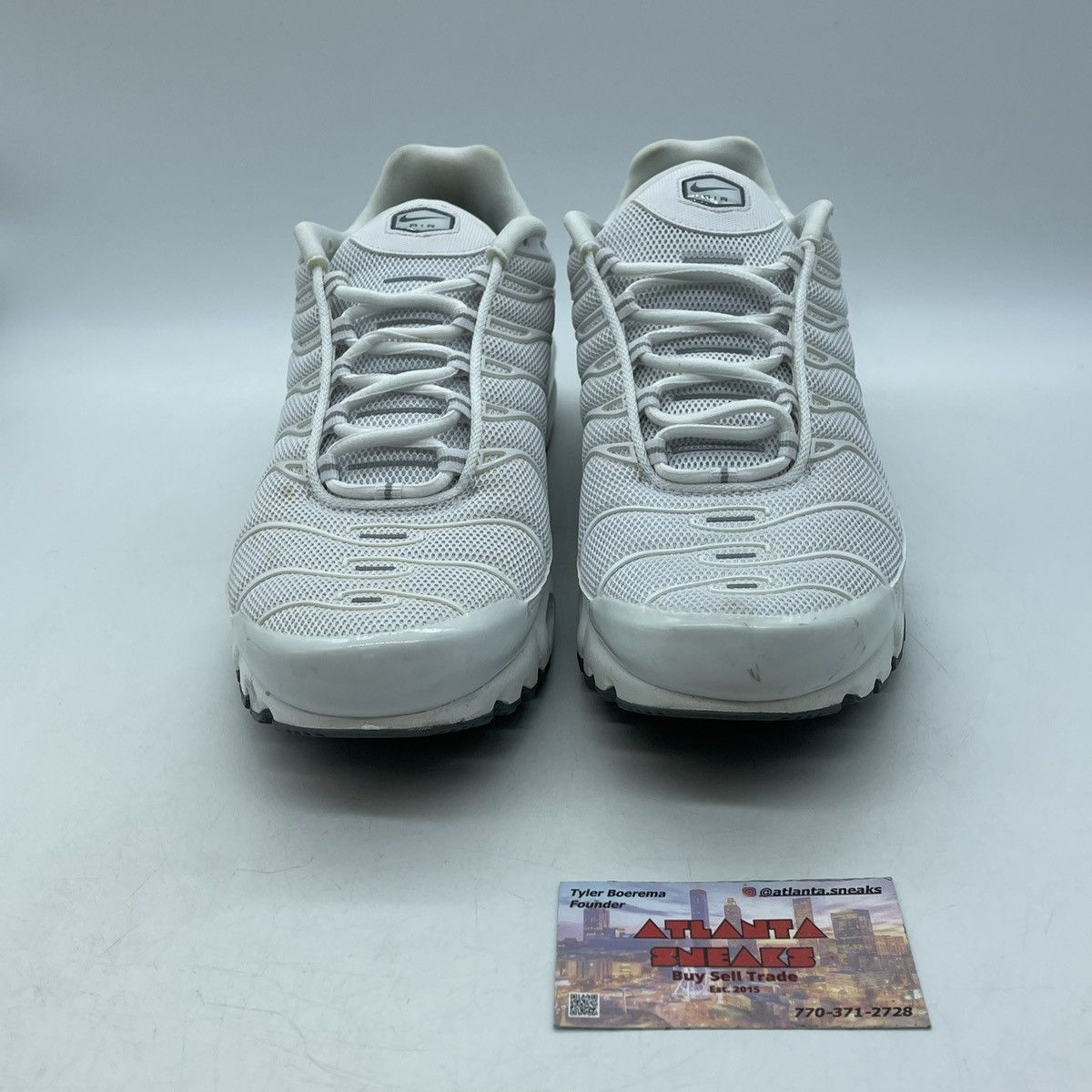 Nike Air max plus white Size US 9.5 / EU 42-43 - 2 Thumbnail